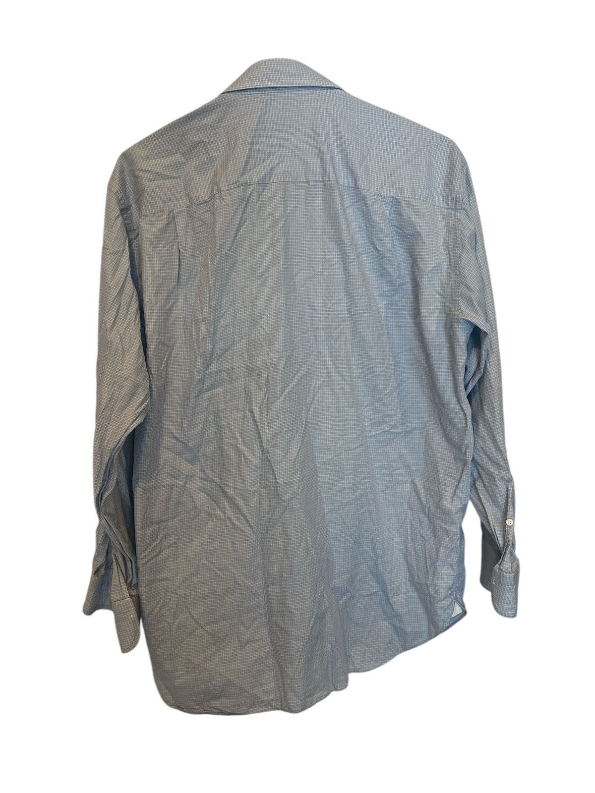 Ermenegildo Zegna Ermenegildo Zegna Men’s Shirt Size 41 / 16 Regular Blue Size US L / EU 52-54 / 3 - 5 Thumbnail