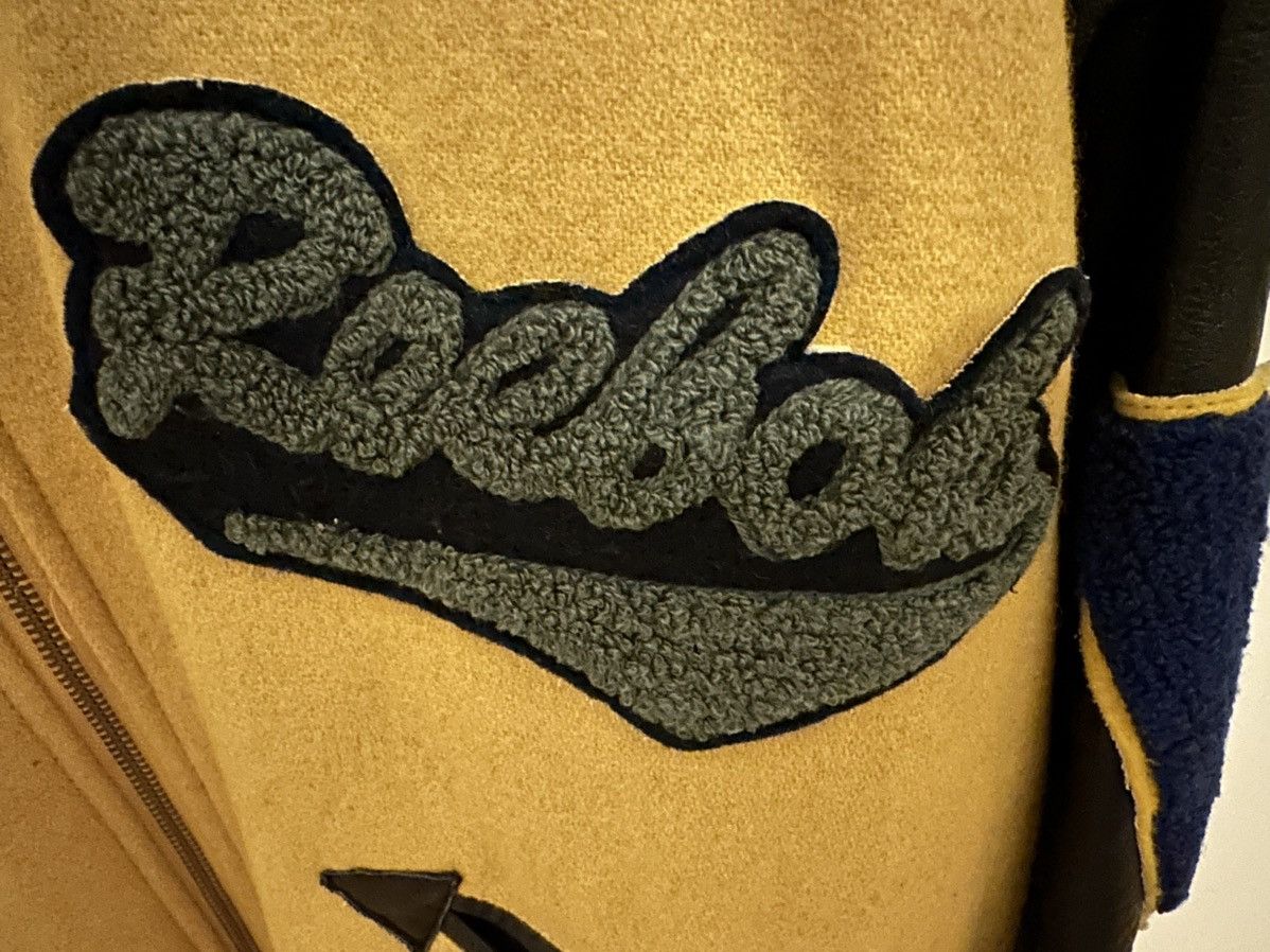 Reebok Rare Varsity Team College Jacket 80s Black Yellow Size S Size US S / EU 44-46 / 1 - 3 Thumbnail