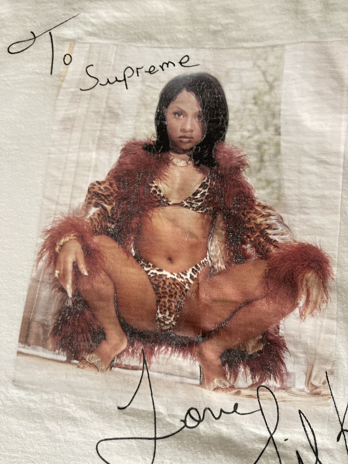 Supreme Lil Kim T-Shirt White S/S 22 Size US M / EU 48-50 / 2 - 7 Thumbnail
