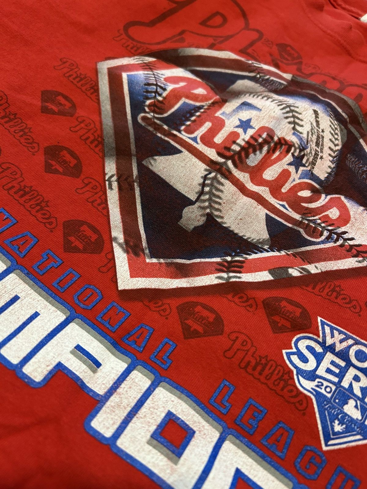 Vintage Phillies 2009 National League Championship Tee Size US L / EU 52-54 / 3 - 4 Thumbnail