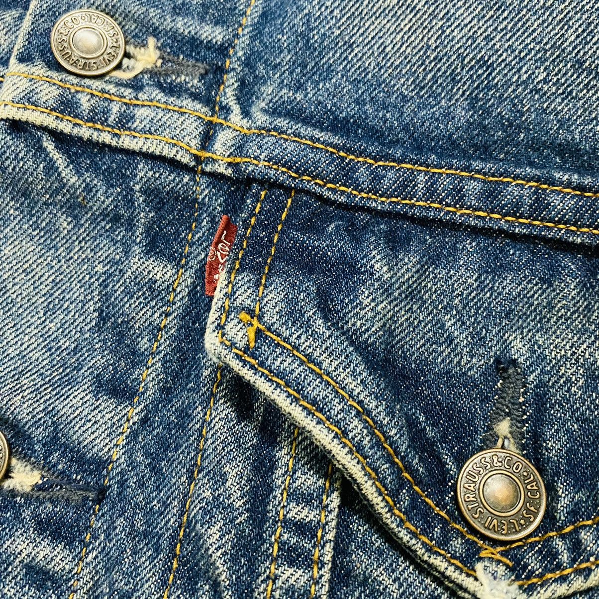 Levi's Vintage 90s Levis trucker jacket denim Size US M / EU 48-50 / 2 - 11 Thumbnail