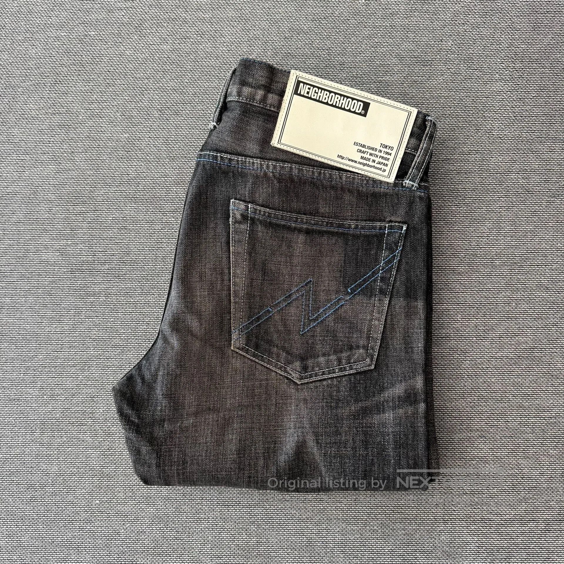 Neighborhood Neighborhood 18ss Basic Washed Jeans. Size US 36 / EU 52 - 1 Thumbnail