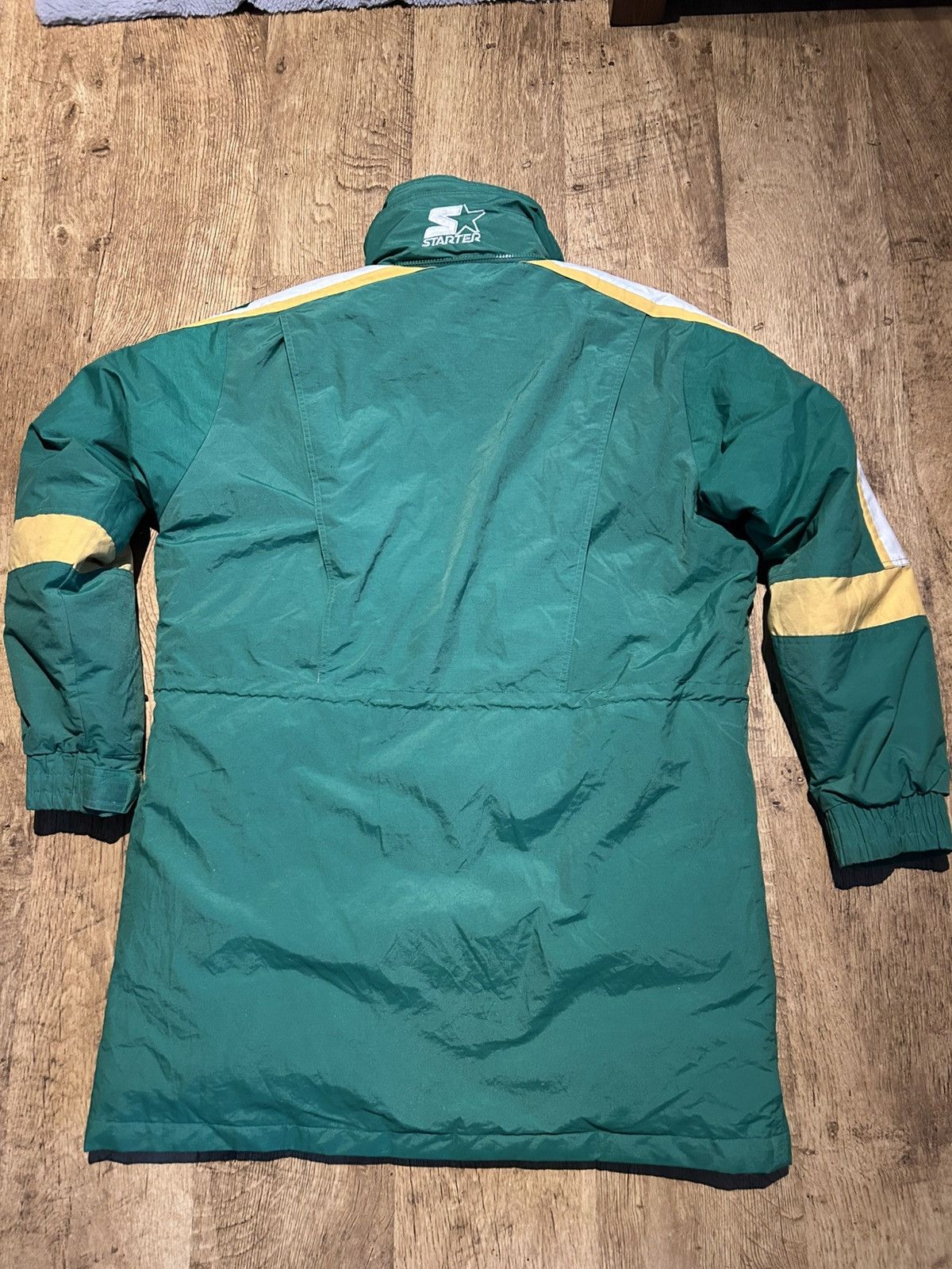Starter Vintage 90s Boston Celtics Starter Parka Jacket NBA Mens L Size US L / EU 52-54 / 3 - 12 Thumbnail