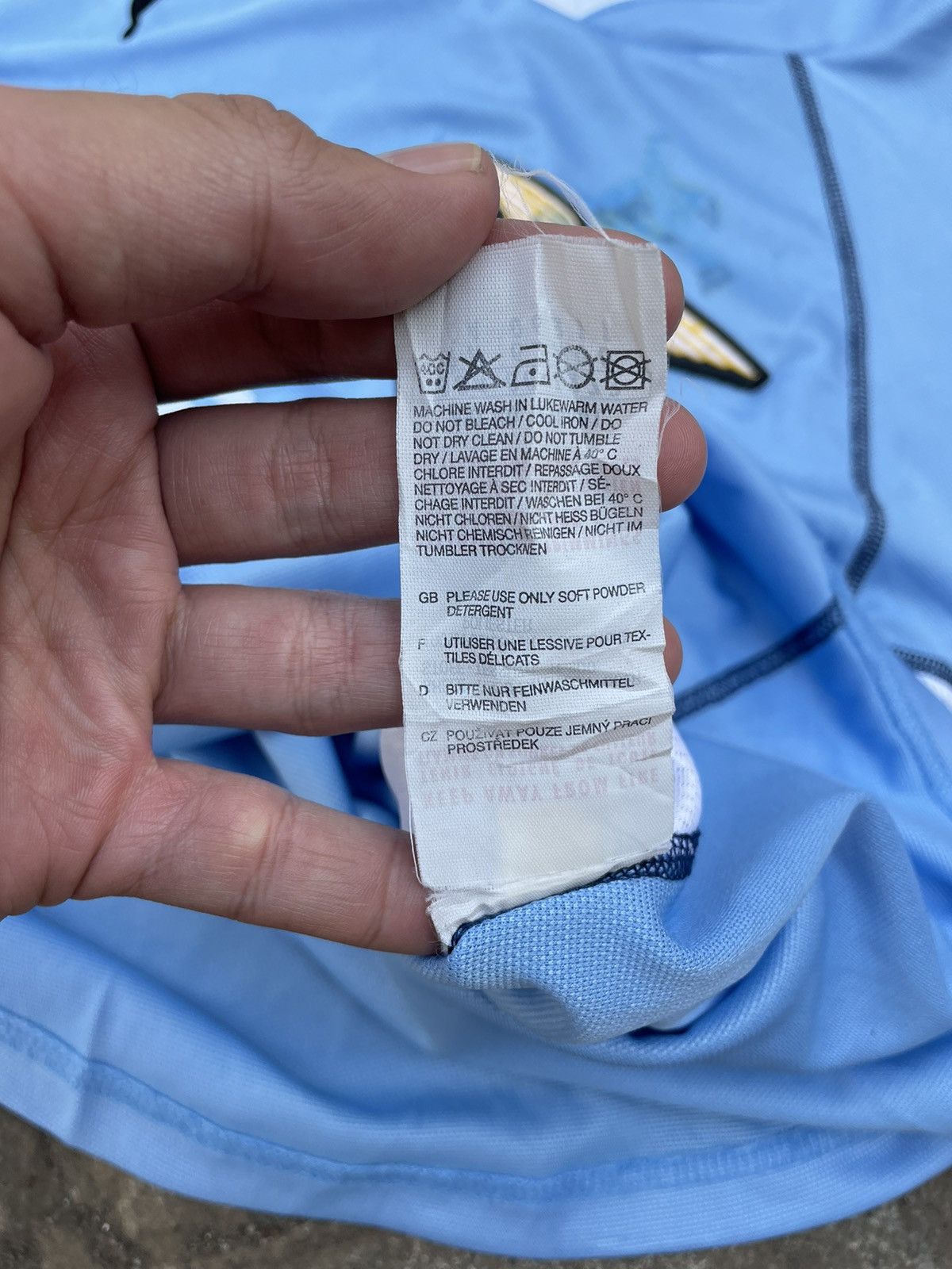 Vintage Vintage Soccer Jersey SS LAZIO Size US L / EU 52-54 / 3 - 7 Thumbnail