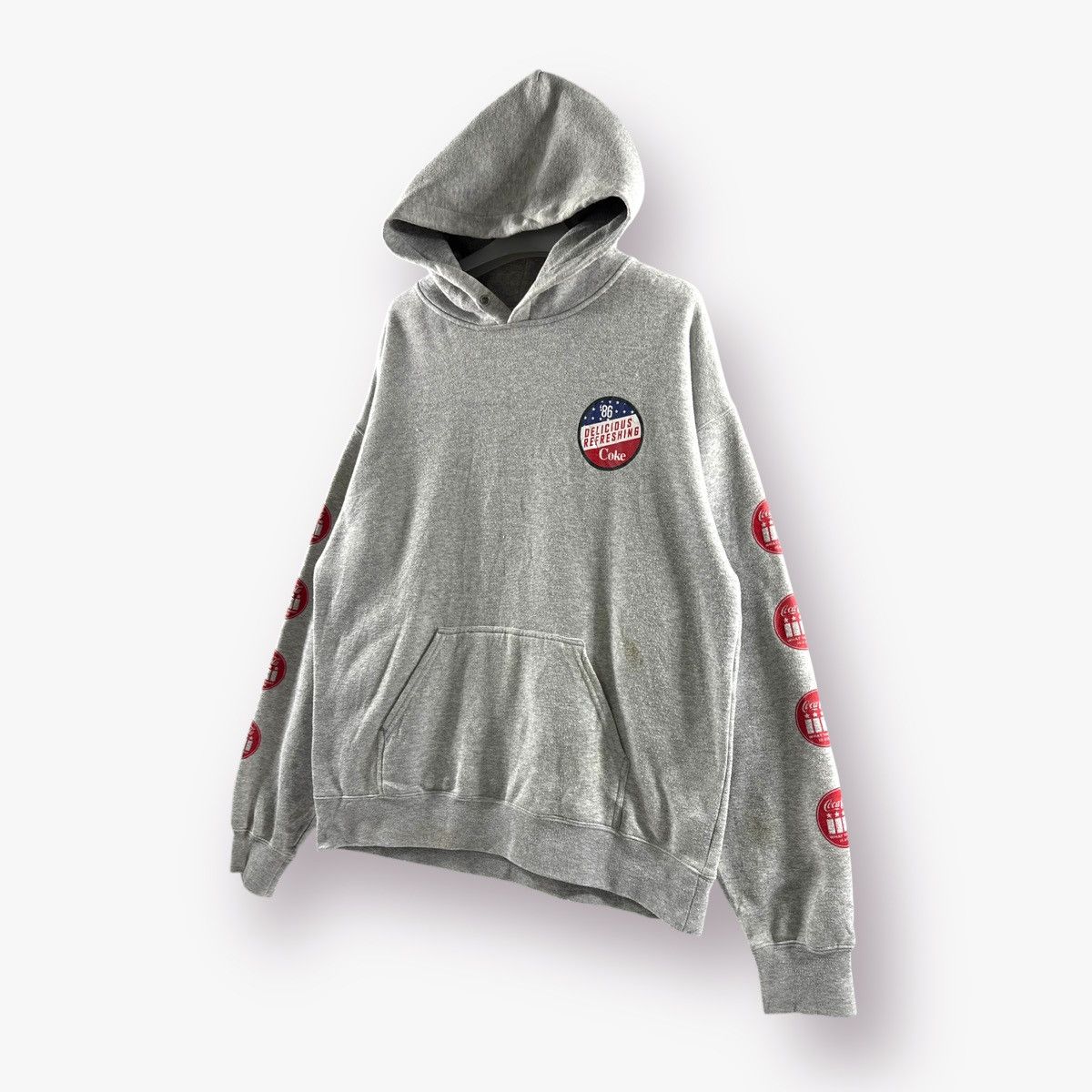 Coca Cola × Pepsi 🔥 Coke Coca Cola Hoodie side Printed Out - L Size US M / EU 48-50 / 2 - 2 Thumbnail