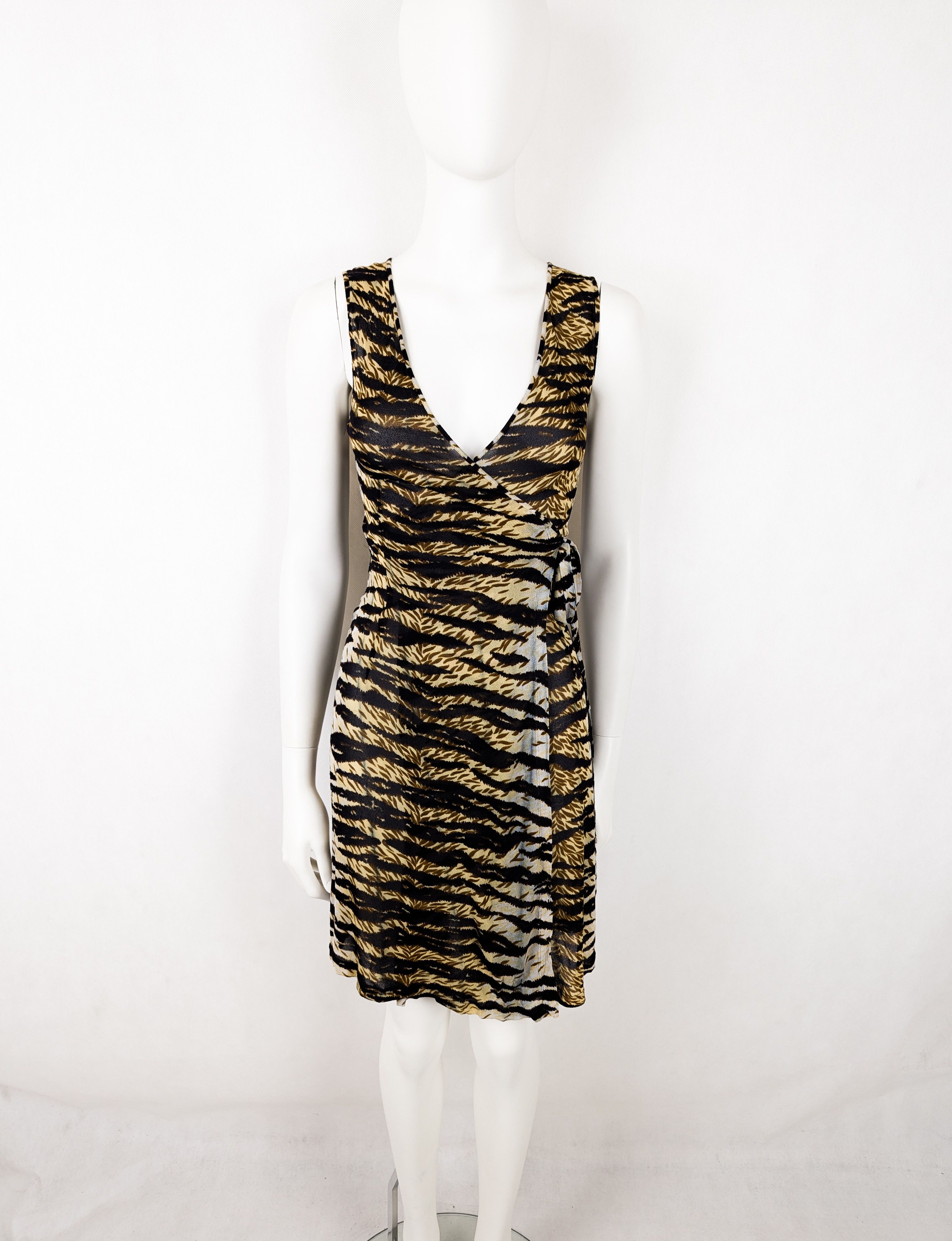 Dolce & Gabbana Dolce & Gabbana viscose leopard dress Size S / US 4 / IT 40 - 3 Thumbnail