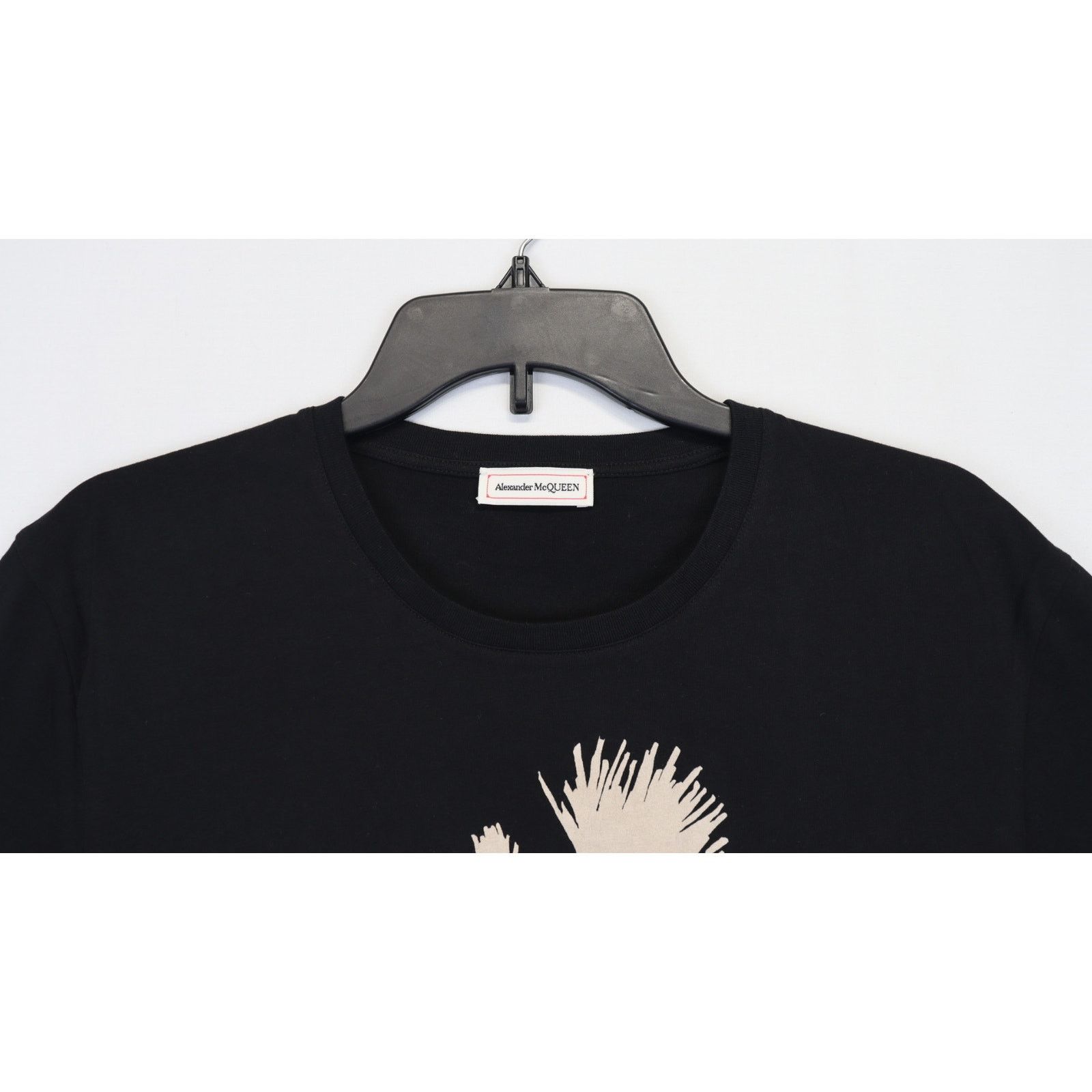 Alexander McQueen o1rshd1 ***Defective / T-shirt in Black Size US S / EU 44-46 / 1 - 5 Thumbnail