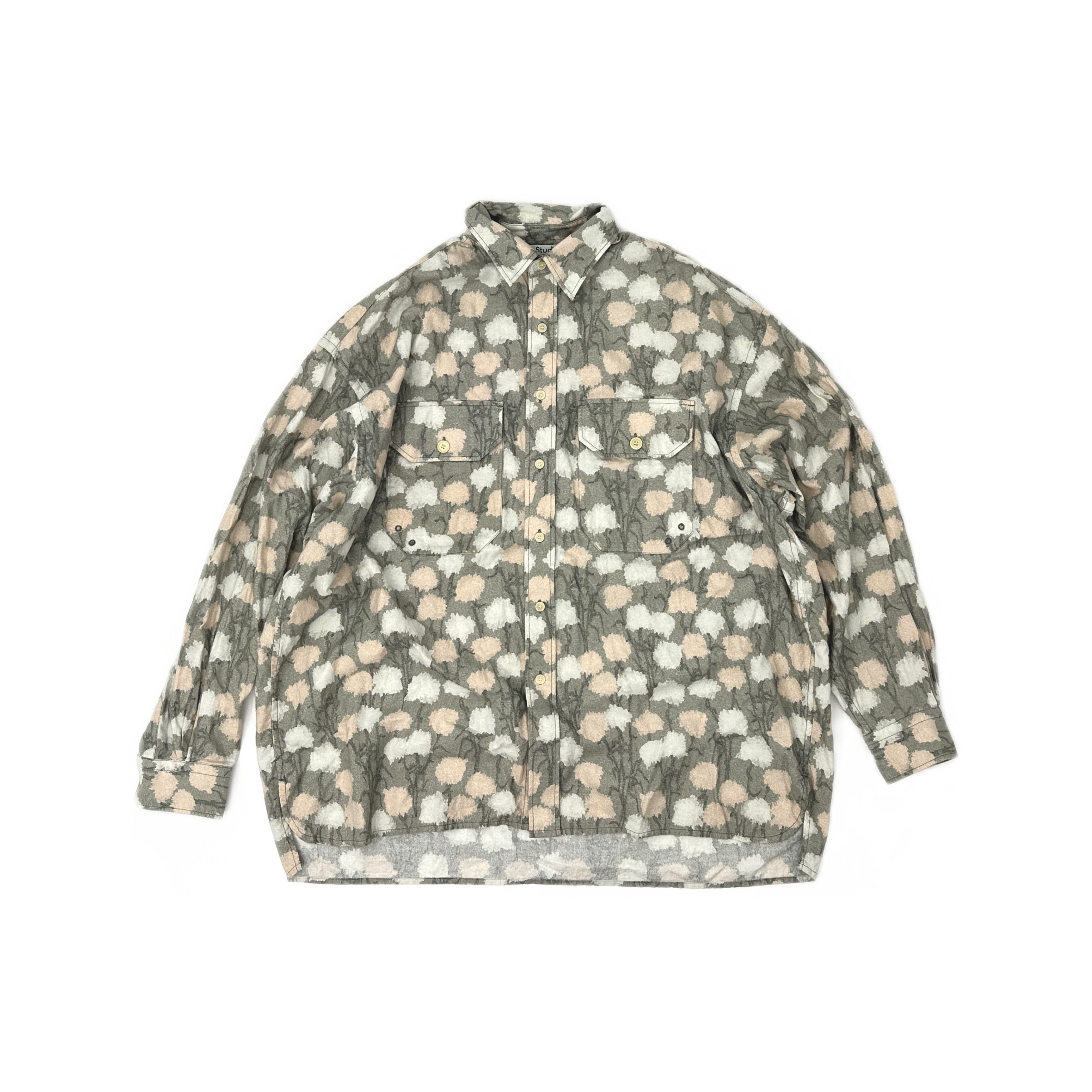 Acne Studios Acne Studios Botanical Print Long Sleeve Shirt XS/S Size US XS / EU 42 / 0 - 1 Thumbnail