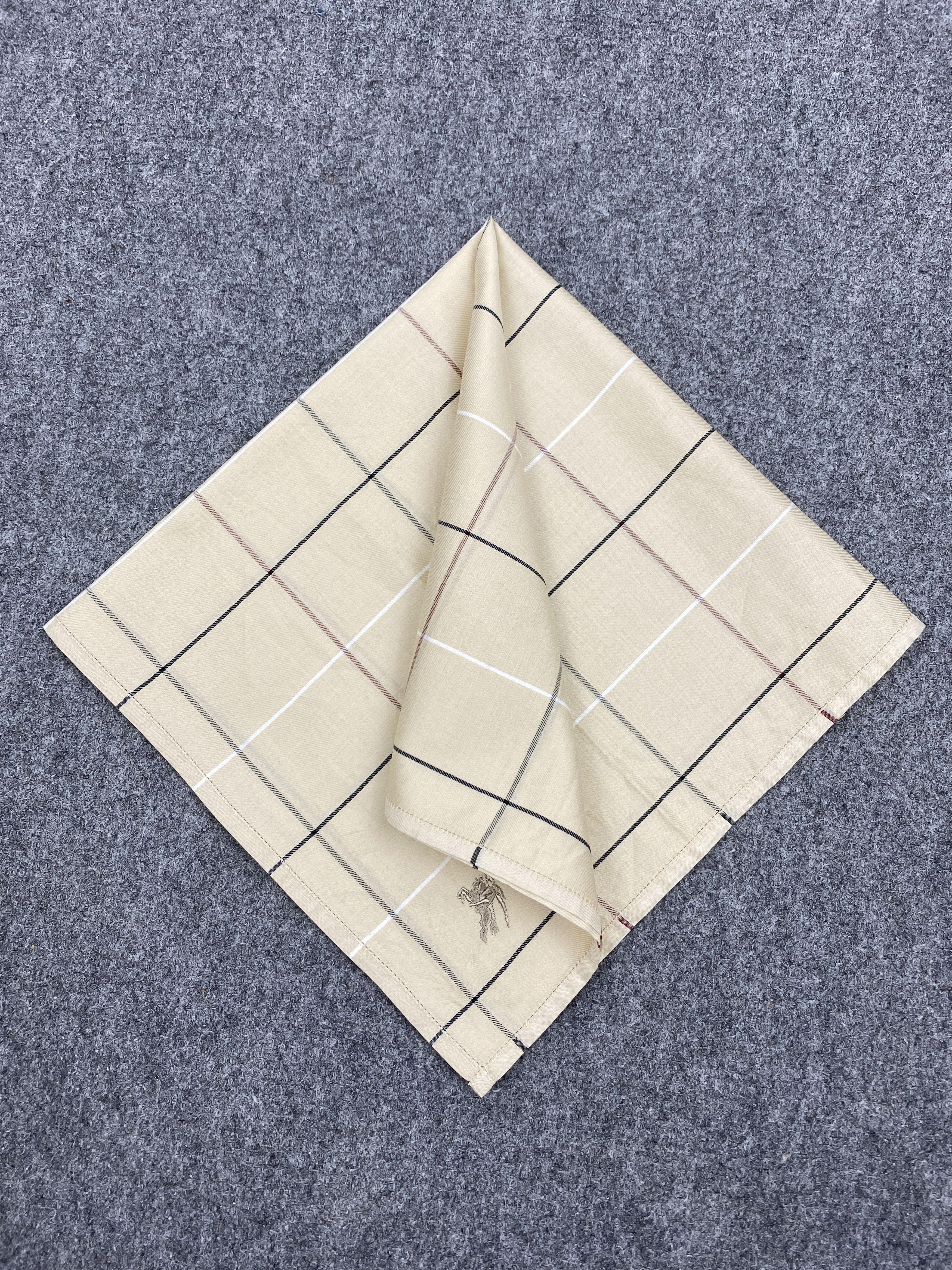 Burberry × Vintage Burberrys Handkerchief / Bandana / Neckerchief HKC0281 Size ONE SIZE - 3 Thumbnail