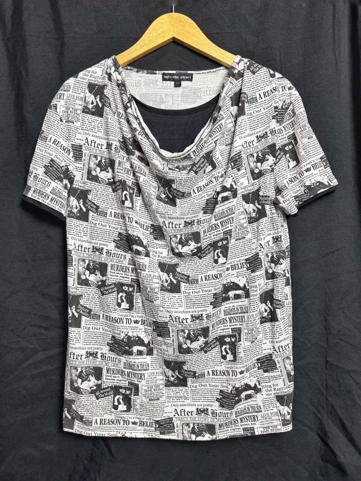 Hysteric Glamour × If Six Was Nine × Japanese Brand Detective Struct Double Layer Newspapers Rockers Size US L / EU 52-54 / 3 - 1 Thumbnail