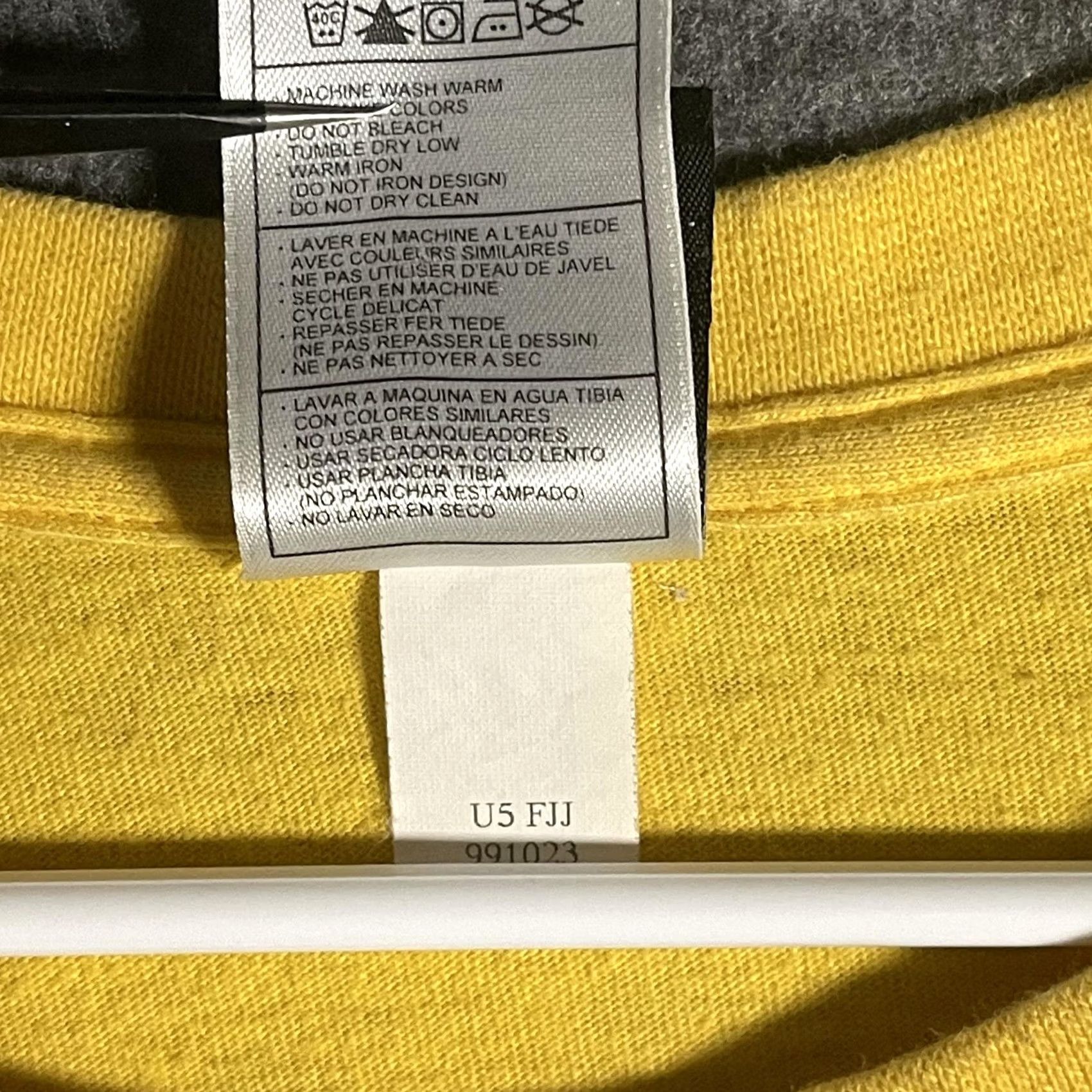 Jordan Brand Jordan Shirt Mens 2XL Yellow Jumpman Graphic Air Jordan MVP 69 Points Tee Size US XXL / EU 58 / 5 - 7 Thumbnail