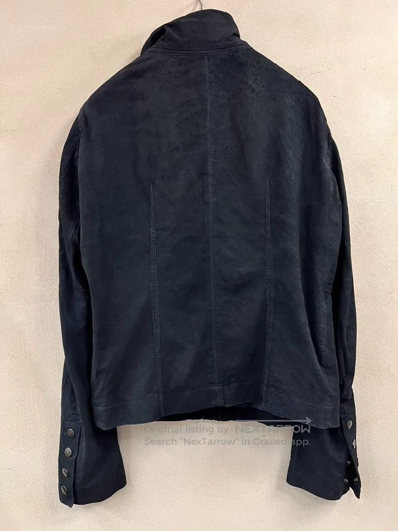 Rick Owens RICK OWENS Diagonal Zipper Leather Jacket Coat Size US M / EU 48-50 / 2 - 6 Thumbnail