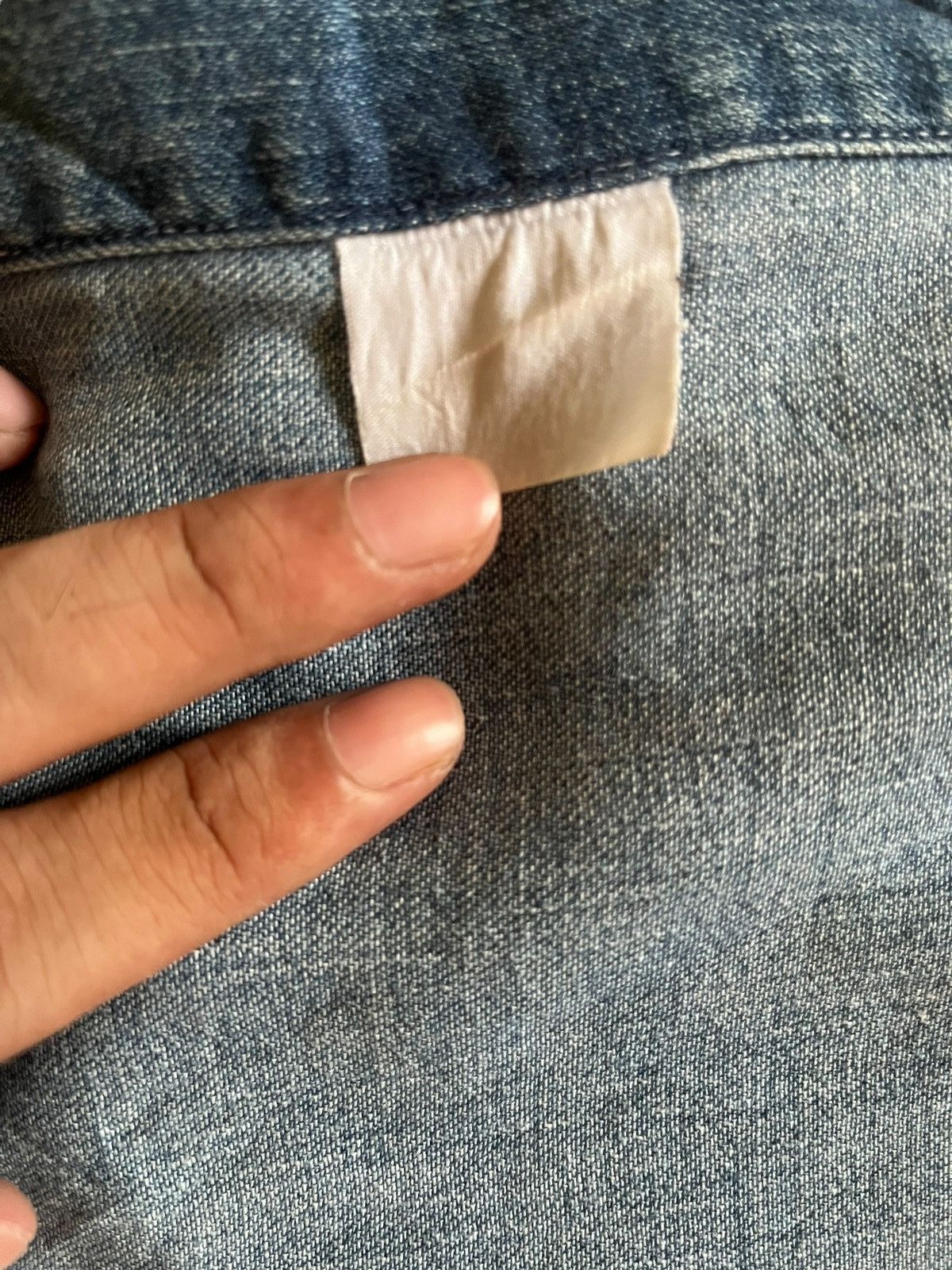 Levi's × Levi's Vintage Clothing SALES🔥Vintage Levis Workwear Orange Tab Denim Button Ups Size US L / EU 52-54 / 3 - 10 Thumbnail