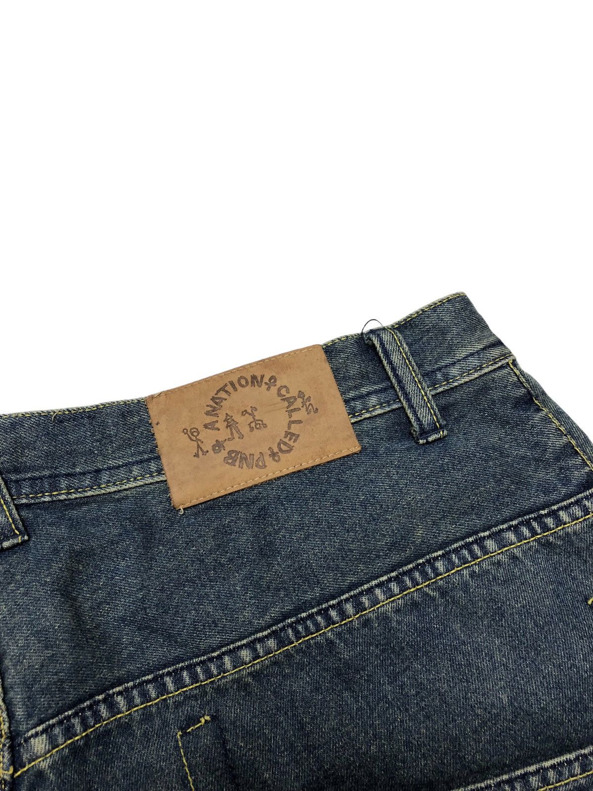 JNCO × Vintage PNB NATION baggy short pants Size US 32 / EU 48 - 11 Thumbnail