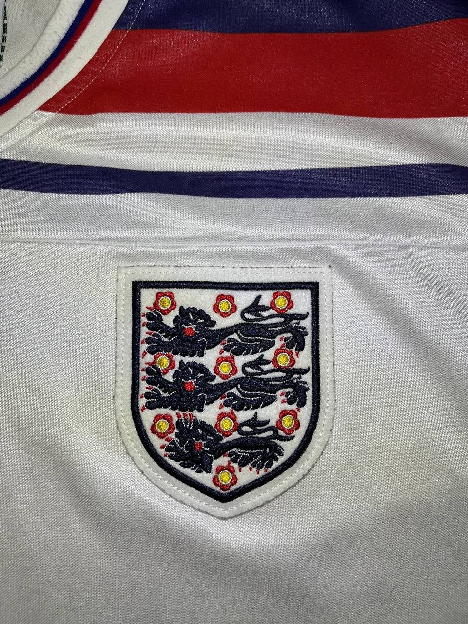 Vintage Score Draw England national team soccer jersey tee Size US L / EU 52-54 / 3 - 3 Thumbnail