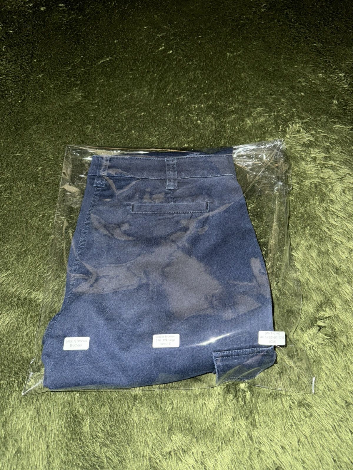 Brooks Brothers [4] Brooks Brothers Japan Exclusive Cotton Cargo Pants Navy Size US 31 - 13 Thumbnail