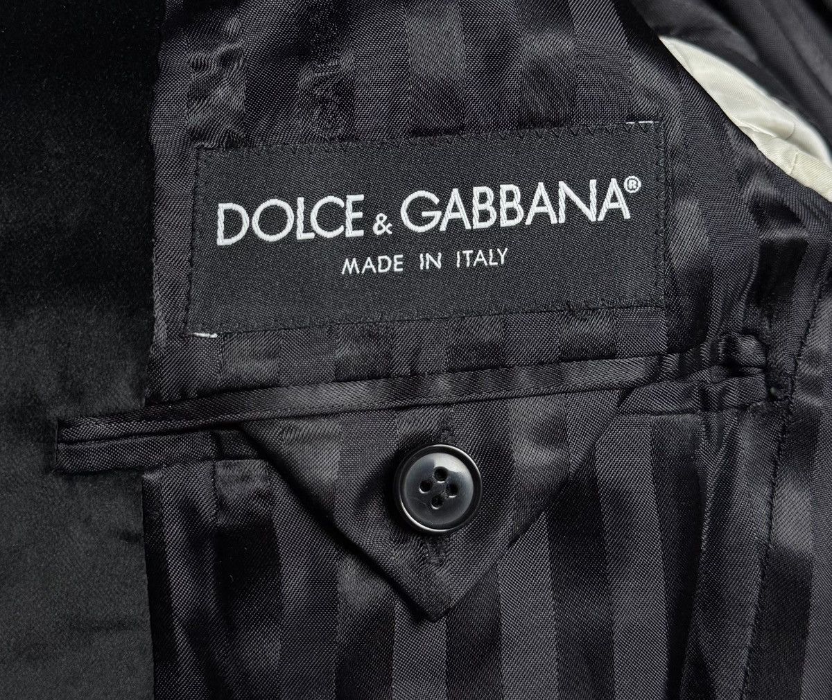 Dolce & Gabbana Dolce Gabbana Women’s Angora Wool V-Neck Blazer Jacket Size 44S - 16 Thumbnail