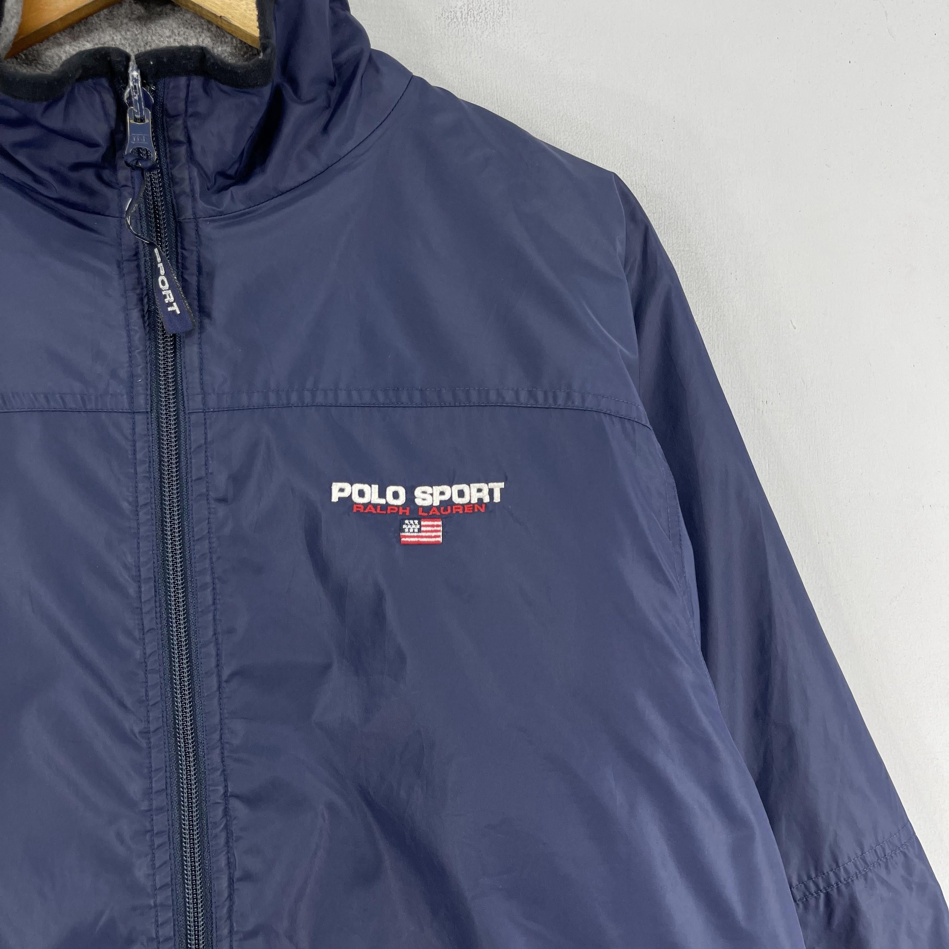 Polo Ralph Lauren × Vintage Vintage POLO SPORT Puffer Fleece Reversible Jacket Size US M / EU 48-50 / 2 - 3 Thumbnail