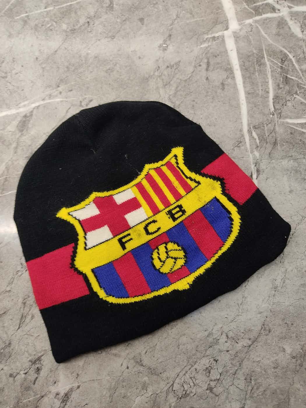 fc barcelona beanie