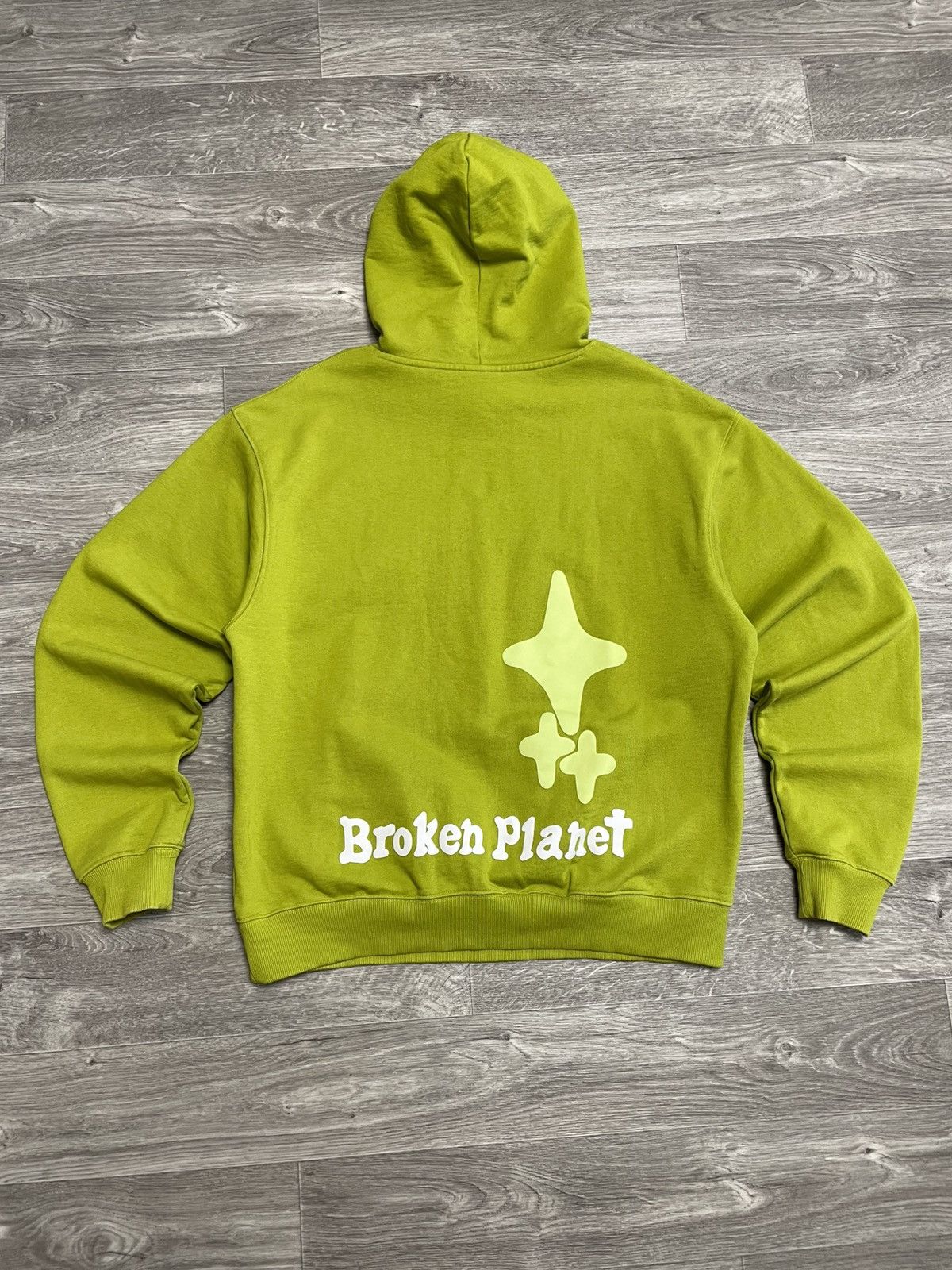 Broken Planet Broken Planet Moss Green Hoodie Y2K Size US XL / EU 56 / 4 - 11 Thumbnail
