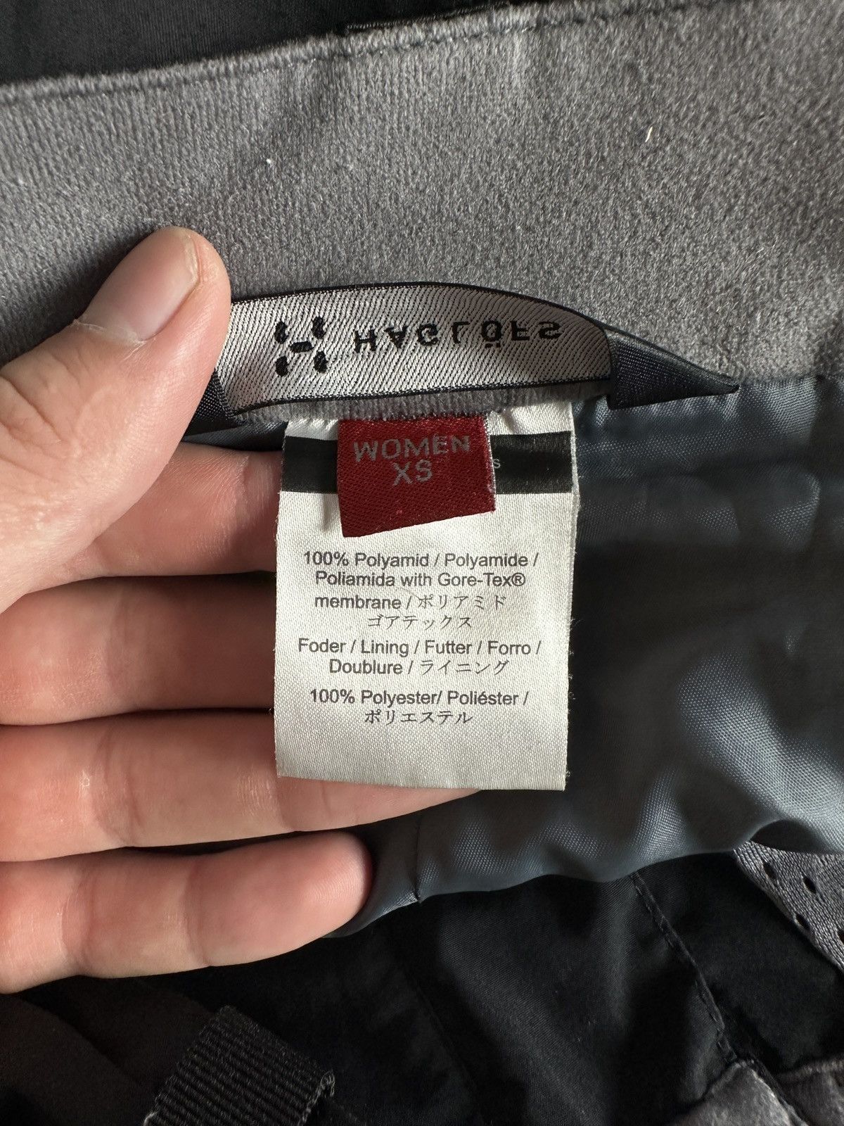 Haglofs Haglofs Gore-Tex Performance Shell Nylon Pants Outdoor XS Size 28" / US 6 / IT 42 - 9 Thumbnail