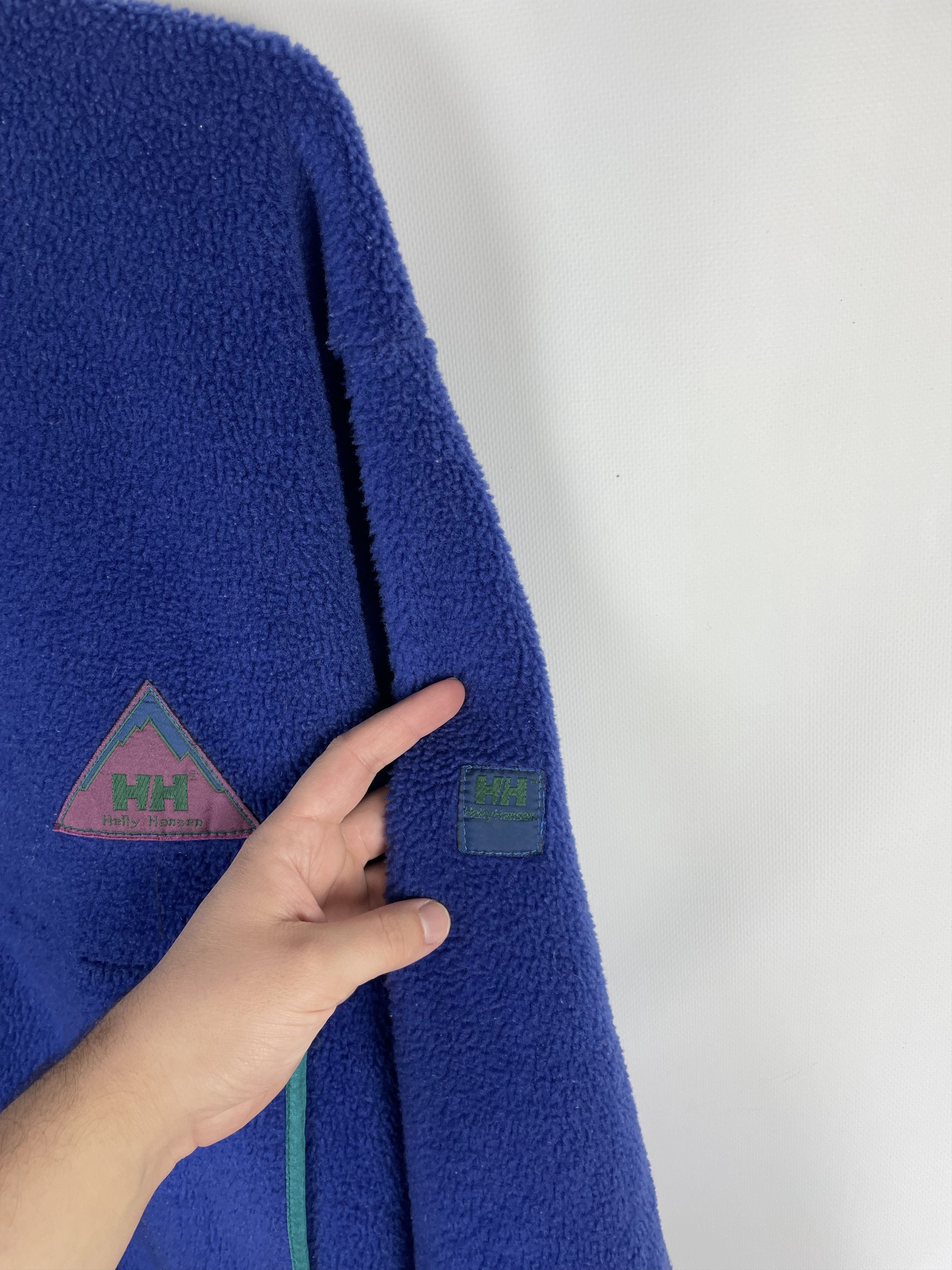 Helly Hansen × Vintage Vintage Helly Hansen Fleece Jacket 90s Size US L / EU 52-54 / 3 - 6 Thumbnail