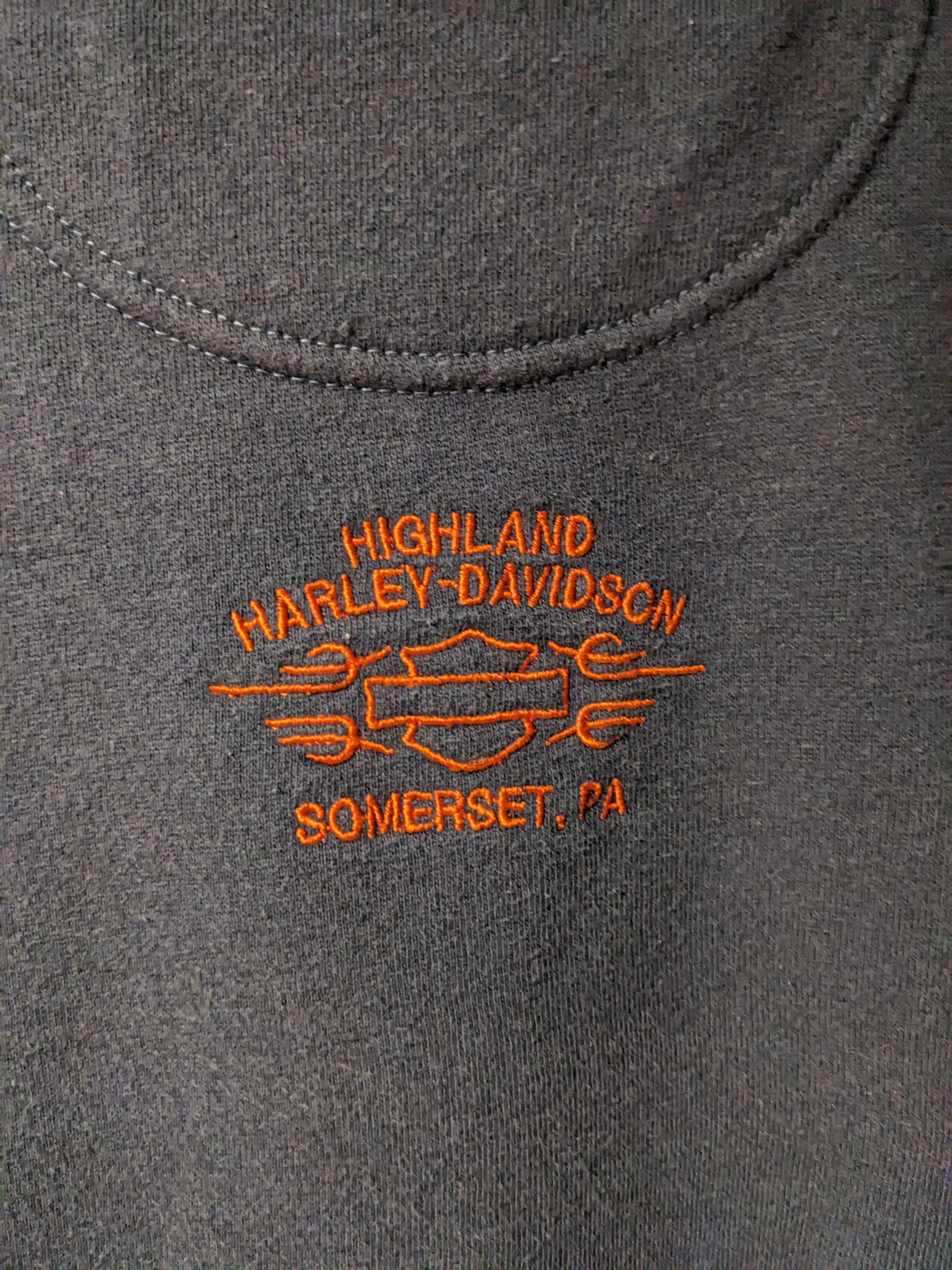 Harley Davidson Vintage Y2K Harley Davidson Motorcycle Logo Kids Sweatshirt Size US L / EU 52-54 / 3 - 6 Thumbnail