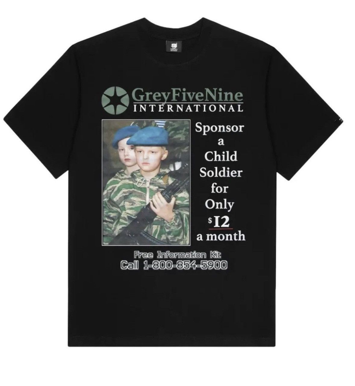 G59 Suicideboys Child Soldier Tee Size XL - NEW