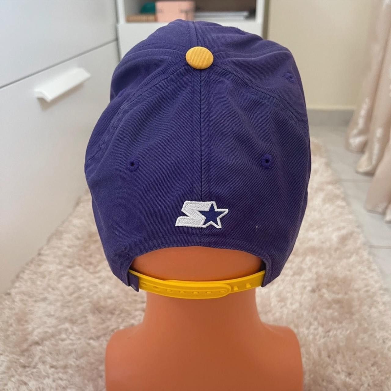 Starter Los Angeles Element Crowns Starter Snap Back Cap Purple Size ONE SIZE - 5 Thumbnail