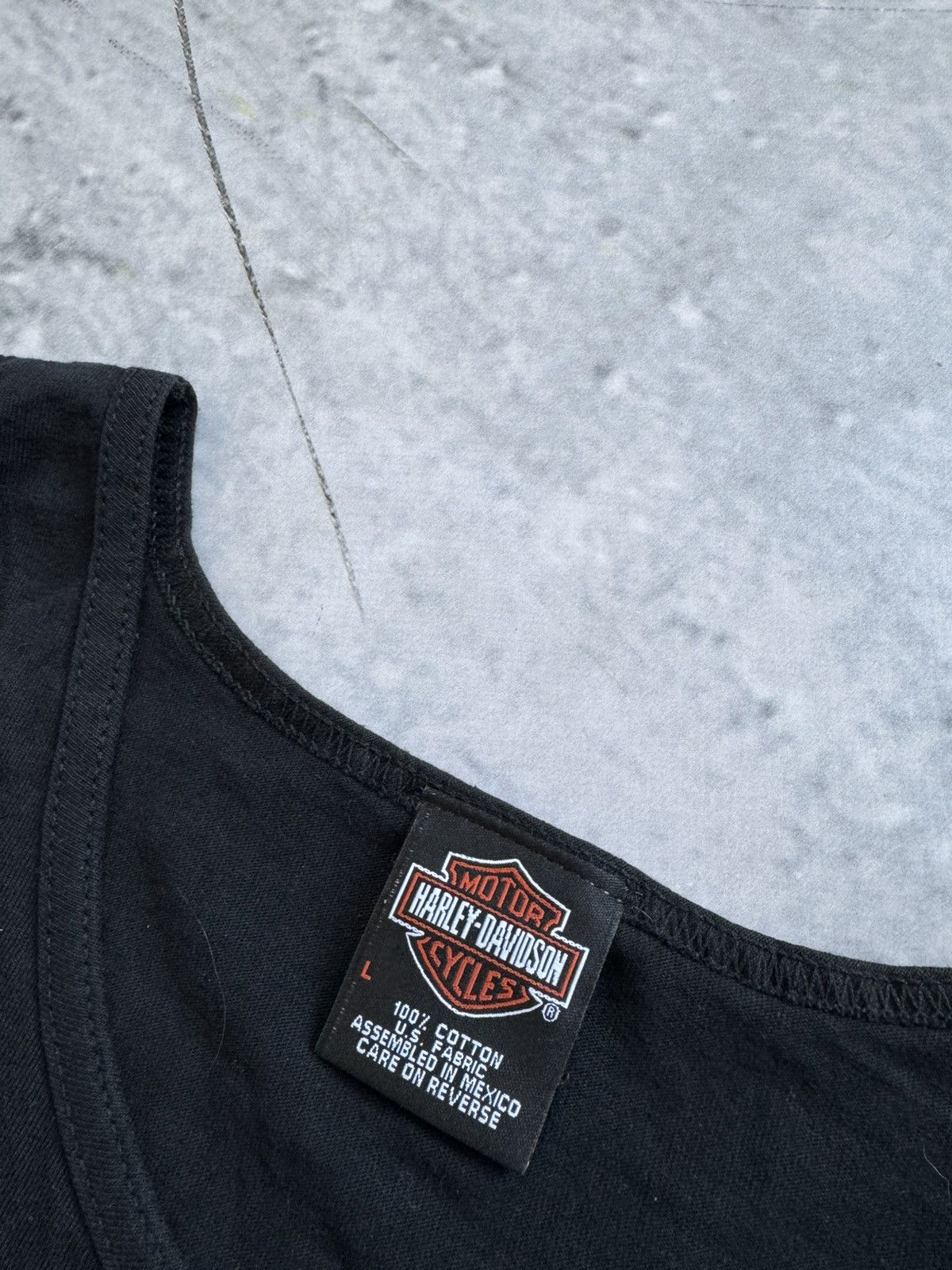 Harley Davidson × Vintage 🔥HARLEY DAVIDSON TANK TOP VINTAGE 2008 tee Size US L / EU 52-54 / 3 - 6 Thumbnail