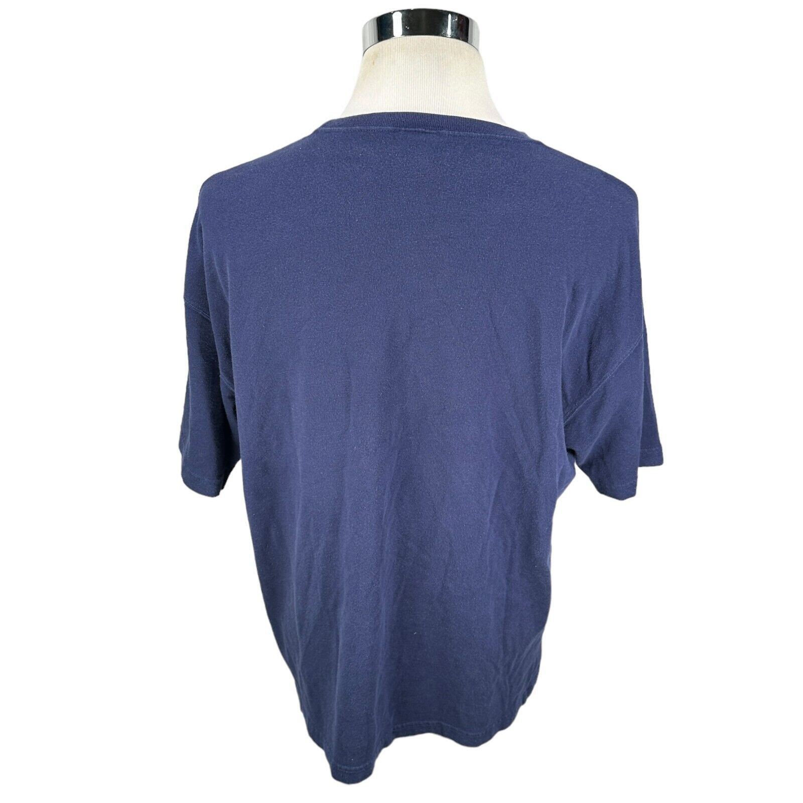Warner Bros Vintage Warner Bros Taz Pocket T-Shirt Men’s XL Blue Cotton Size US XL / EU 56 / 4 - 4 Thumbnail