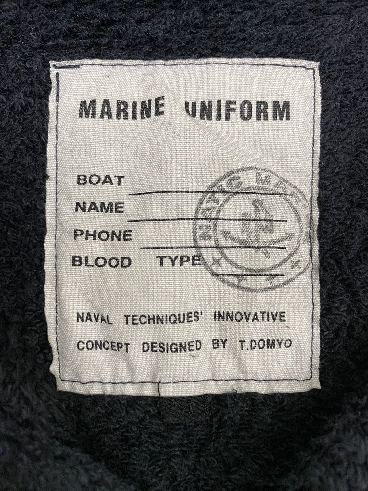 Japanese Brand Natice Marine Uniform by T.Domyo Hybrid Hooded Jacket Size US S / EU 44-46 / 1 - 9 Thumbnail