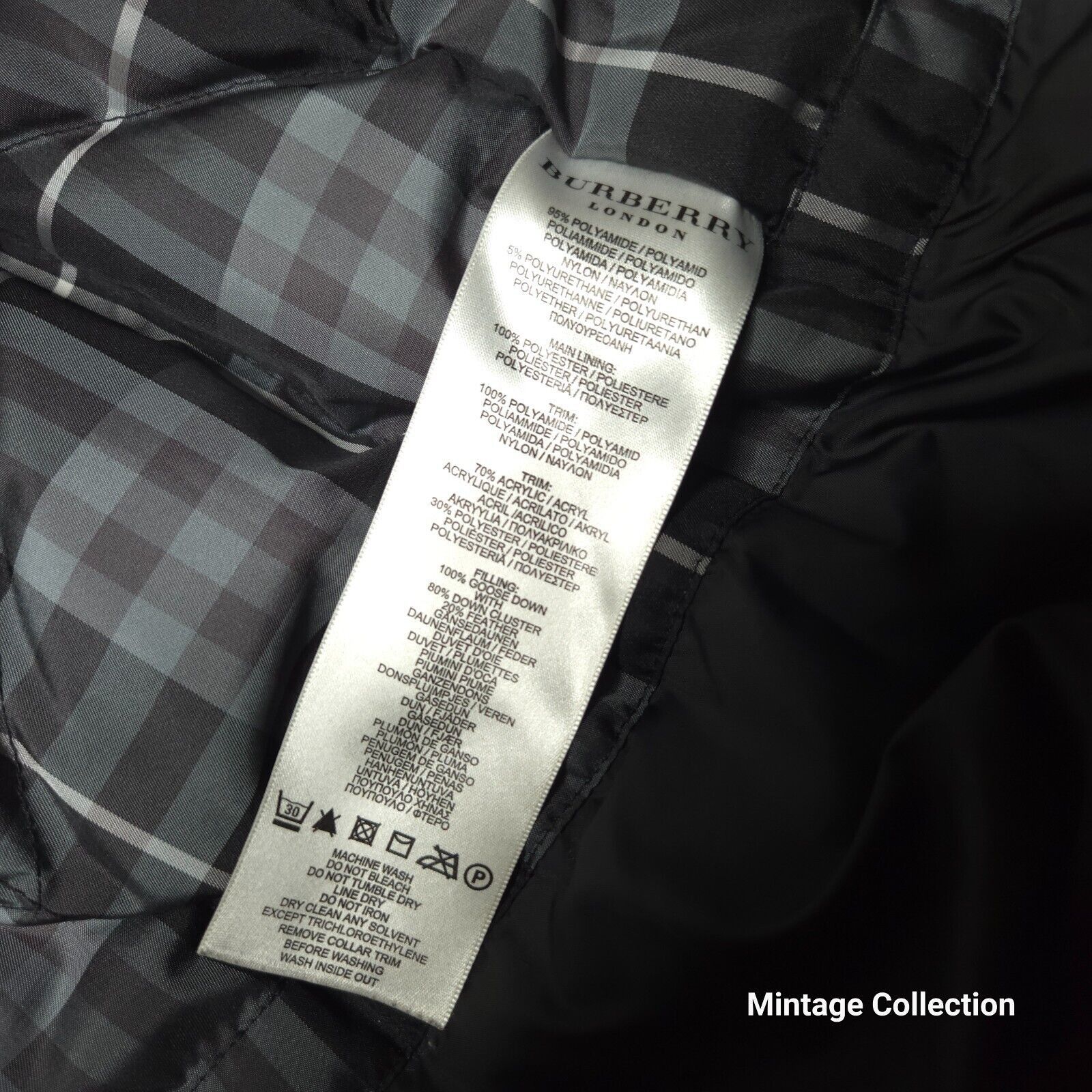 Burberry BURBERRY BLACK WEATHER-PROOF MILITARY PARKA DOWN JACKET S Size US S / EU 44-46 / 1 - 10 Thumbnail