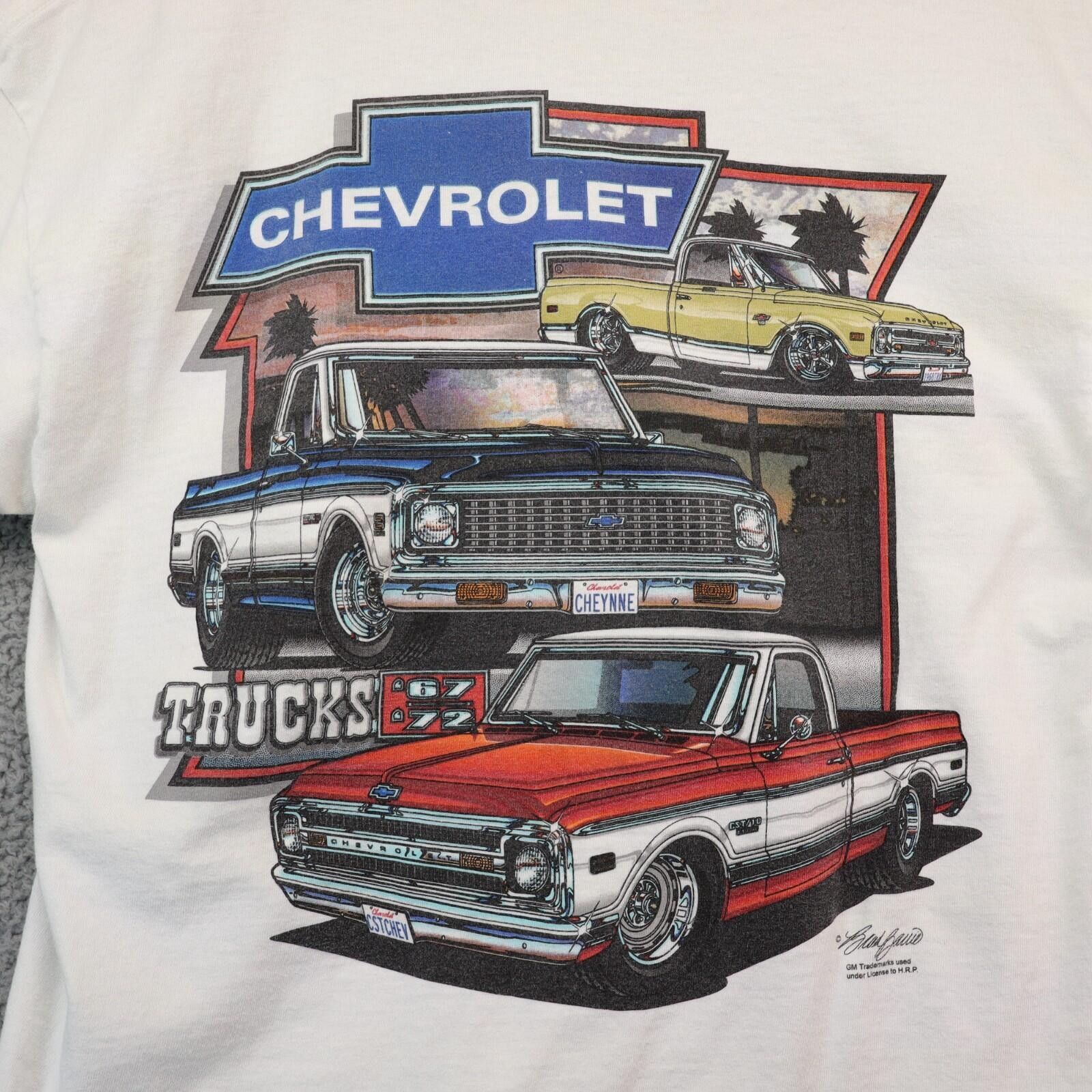 Chevrolet Y2K Shirt Chevy Trucks '67 '72 M/L Double-sided Chevrolet Size US M / EU 48-50 / 2 - 1 Thumbnail