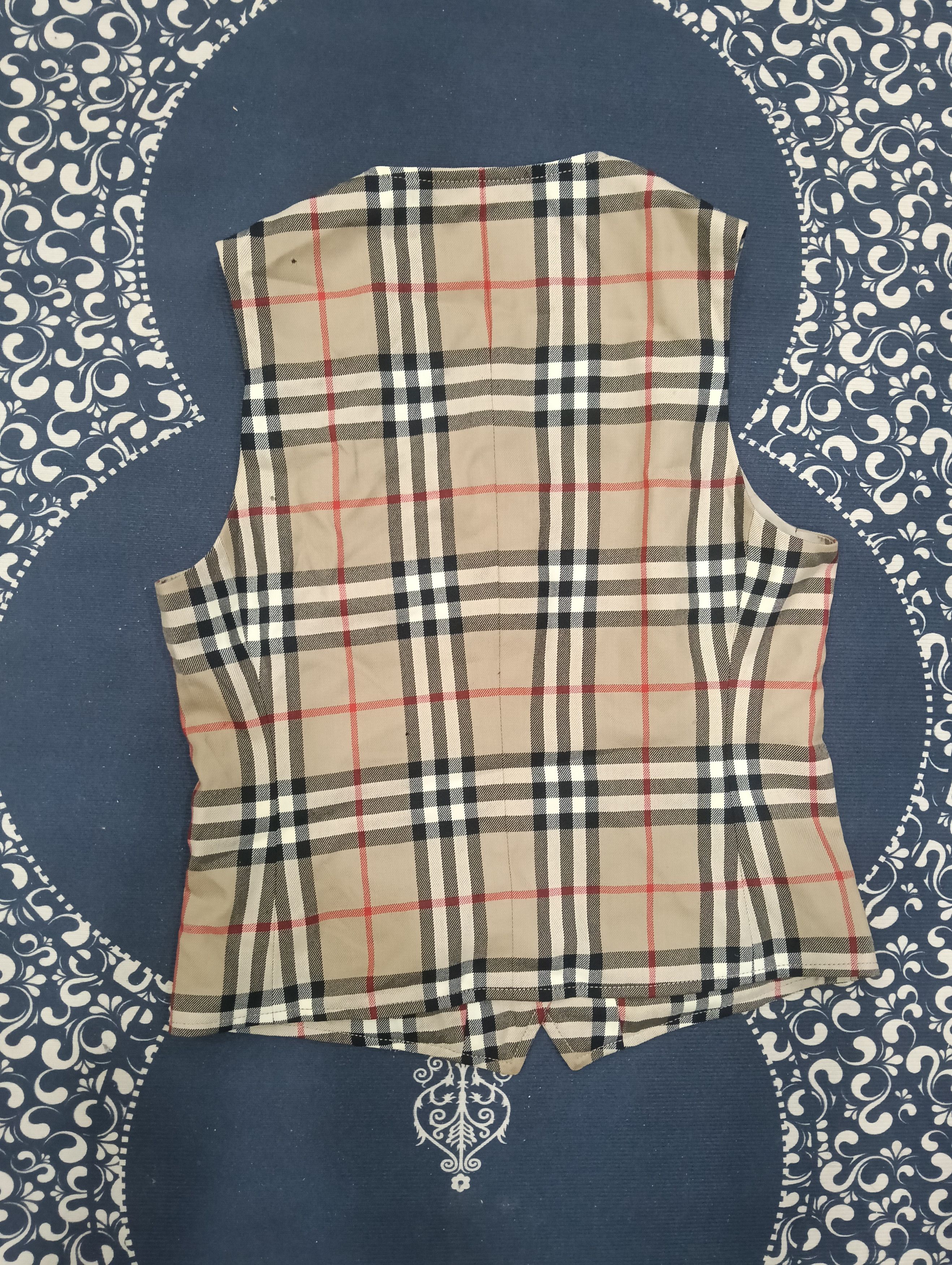 Burberry Vintage Burberry Vest Size S / US 4 / IT 40 - 2 Thumbnail