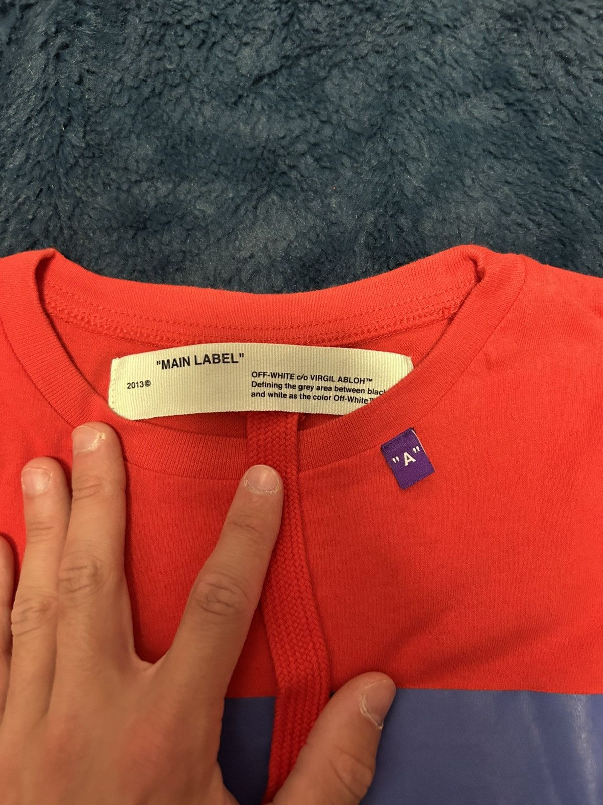 Off-White Off white virgil tee fits s Size US XXS / EU 40 - 3 Thumbnail