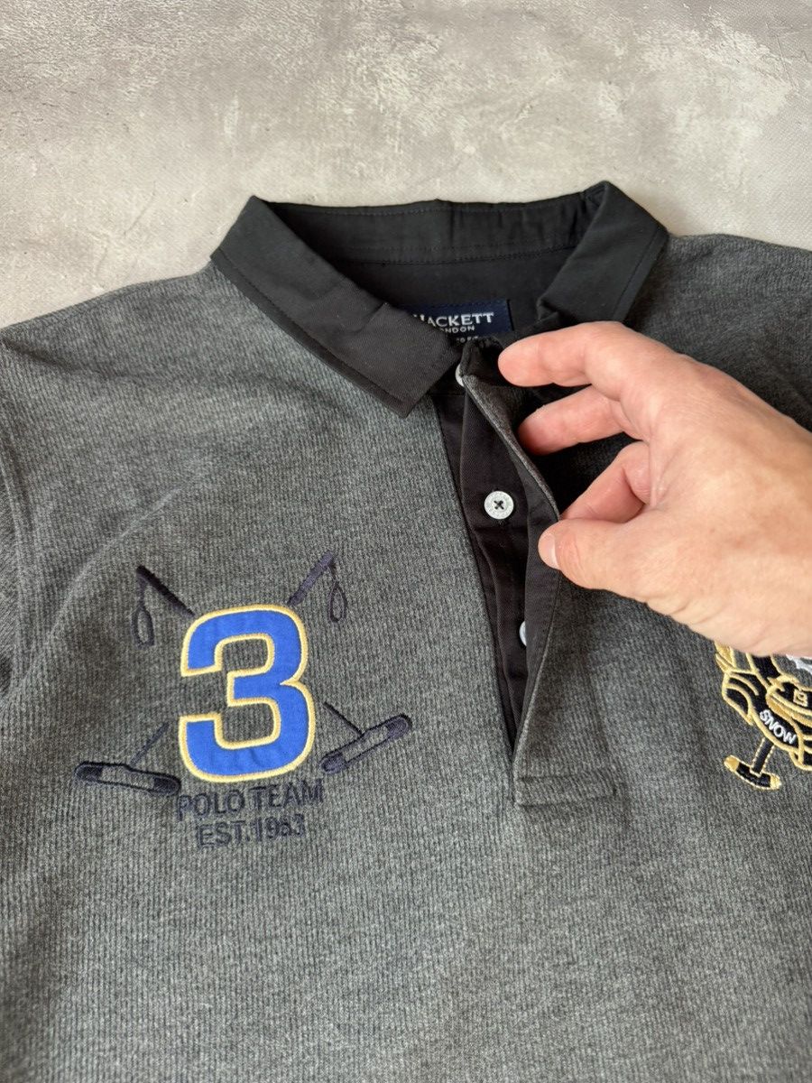Hackett Vintage Hackett Polo Team Y2k Sweater Size US XL / EU 56 / 4 - 4 Thumbnail
