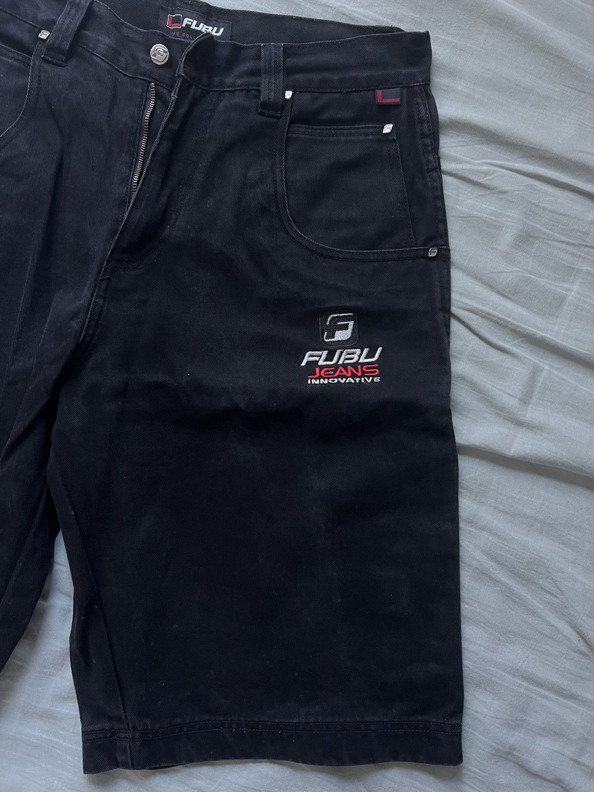 Fubu × Vintage FUBU Cargo shorts vintage oldschool 00s Size US 34 / EU 50 - 7 Thumbnail