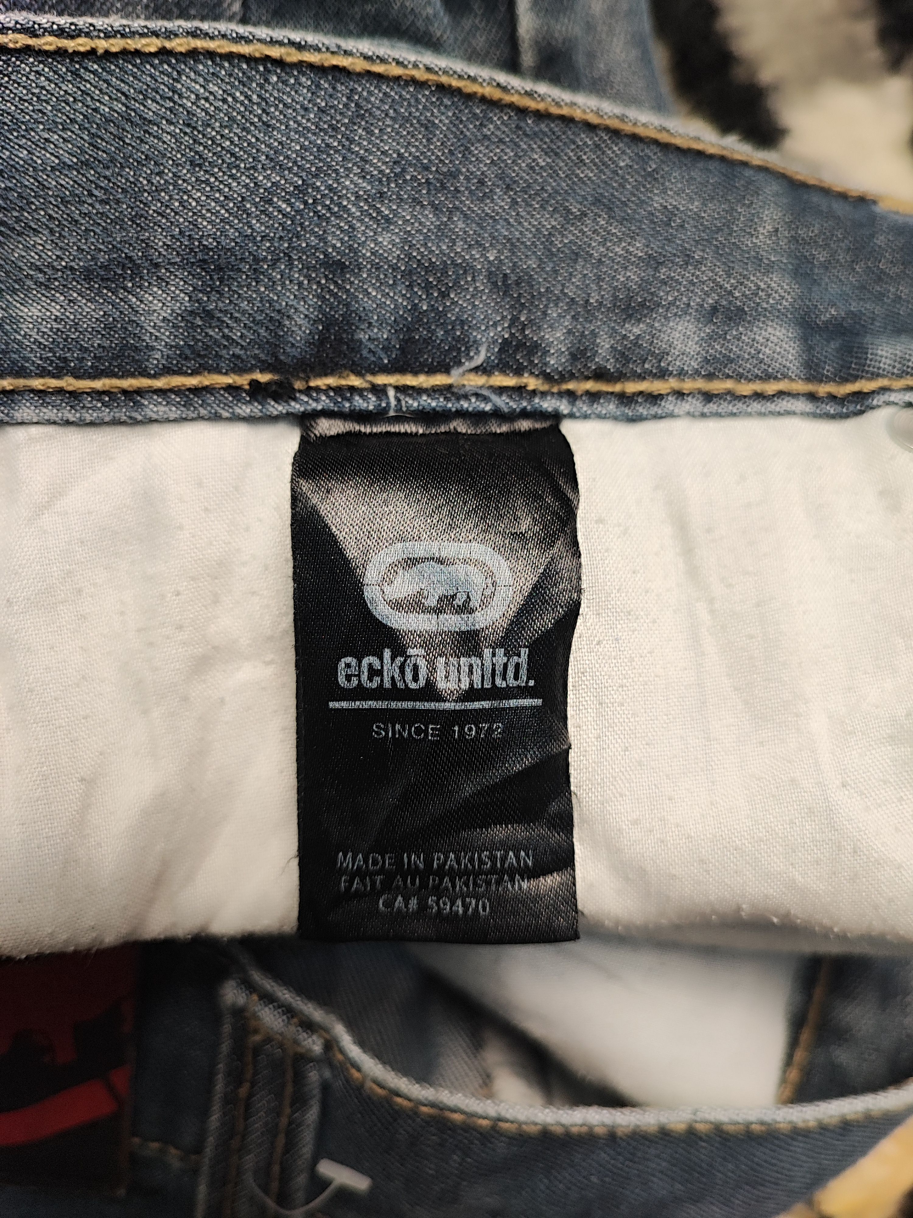 Ecko Unltd. × Jean × Vintage Ecko Unltd Grunge Jeans Size US 33 - 15 Thumbnail