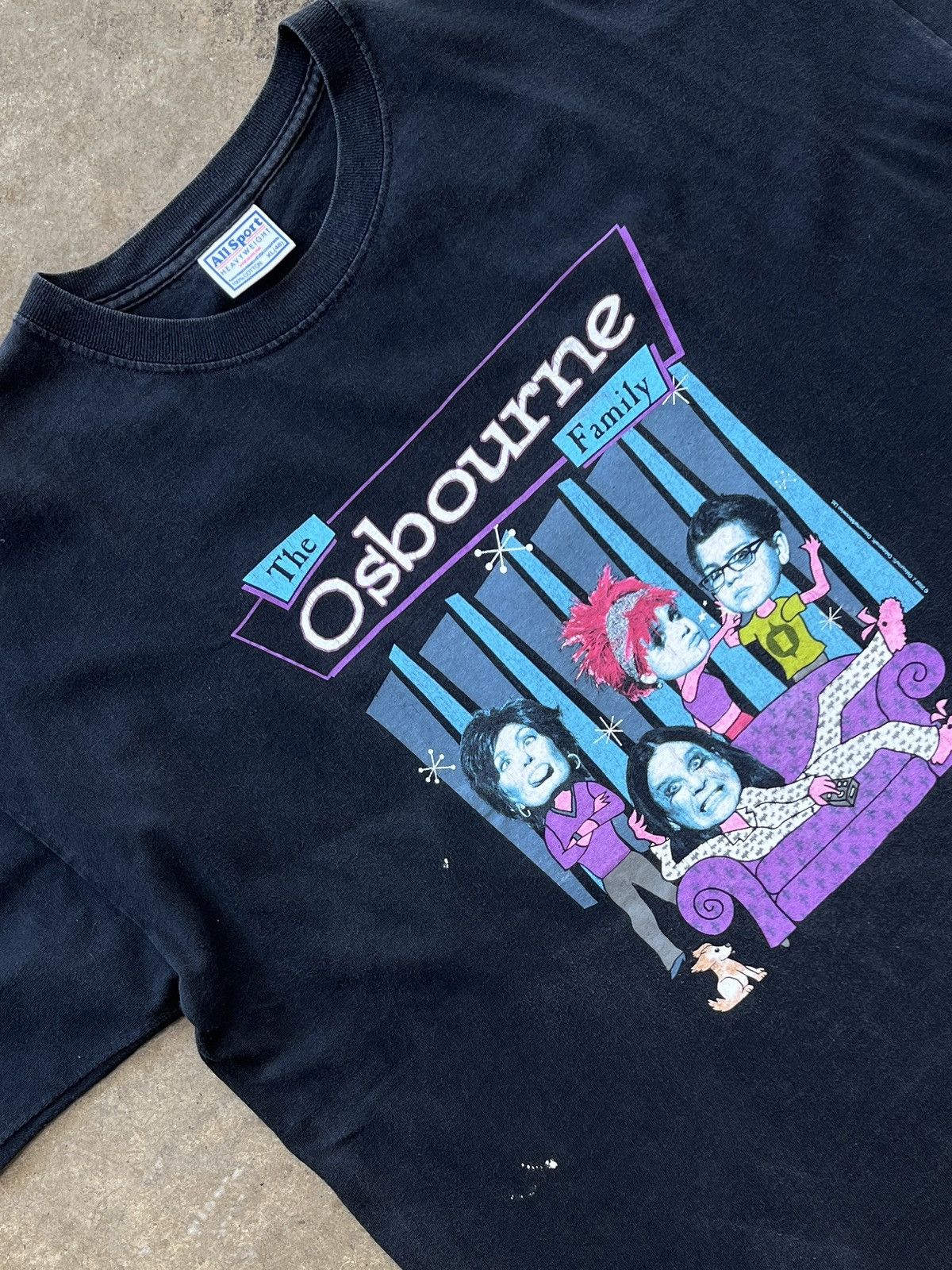 Vintage Vintage MTV Y2K 2000 Ozzy Osbourne The Osbourne Family TV XL Size US XL / EU 56 / 4 - 1 Thumbnail