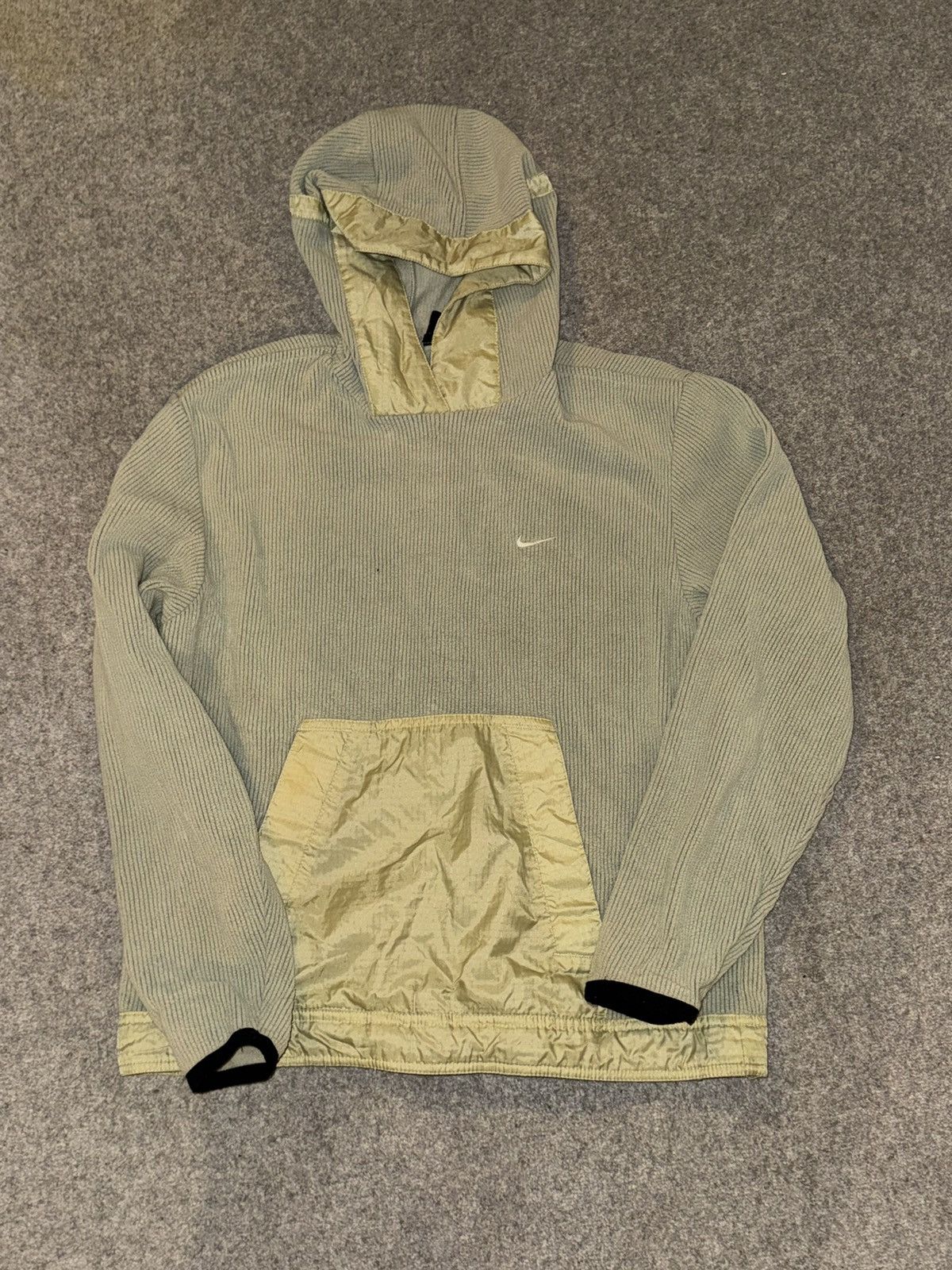 Nike Very rarely vintage hoodie nike corduroy Size S / US 4 / IT 40 - 1 Thumbnail