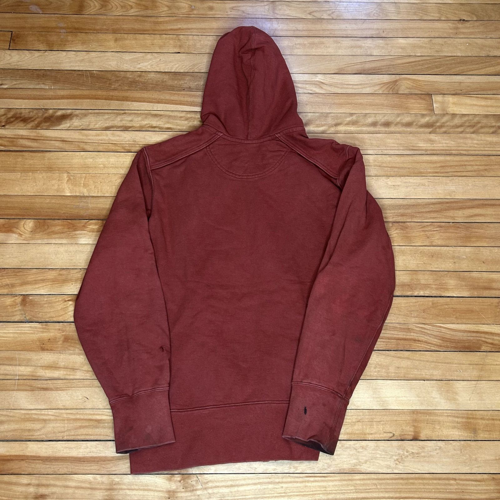 American Giant American Giant Red/Orange Hoodie Stained L Size US L / EU 52-54 / 3 - 8 Thumbnail