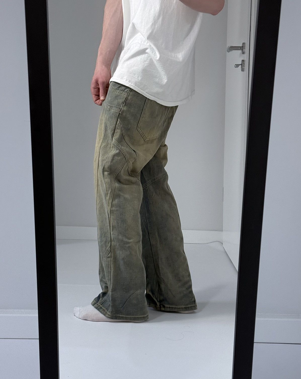 Other Vintage y2k streetwear wide track avantgarde opium jeans Size US 32 / EU 48 - 9 Thumbnail