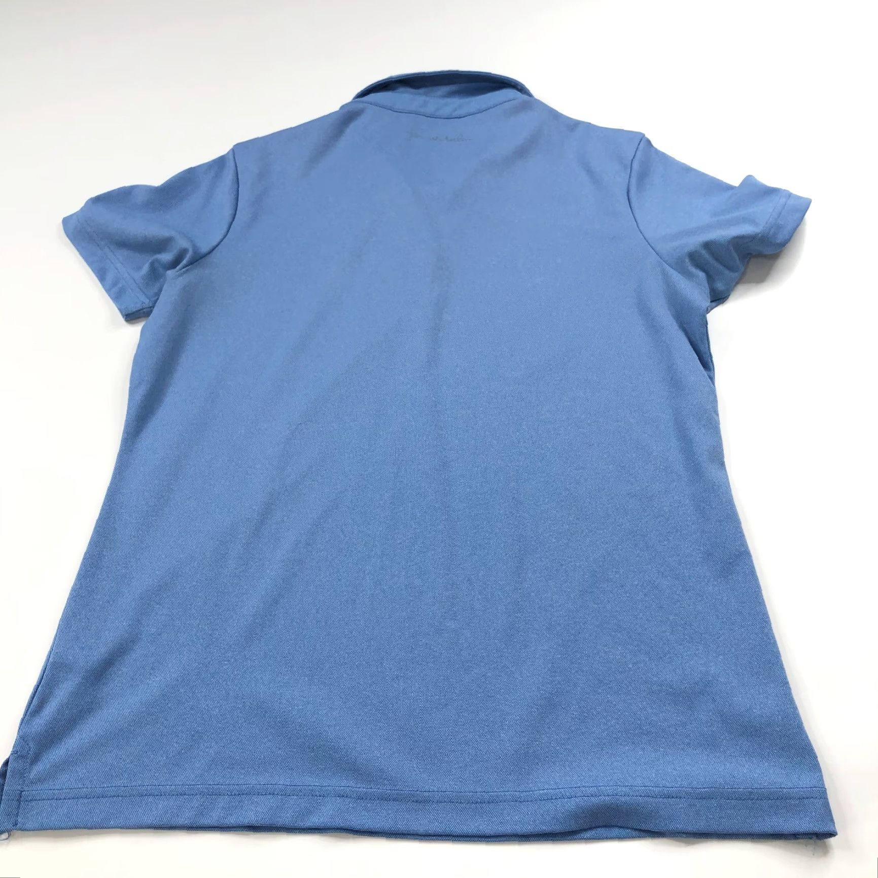 TravisMathew Travis Mathew Womens Polo Shirt Short Sleeve Button Solid Blue MINT Polo Shirt Blue MINT Womens Regular Medium Golf Style Classic Sports" Size M / US 6-8 / IT 42-44 - 4 Thumbnail