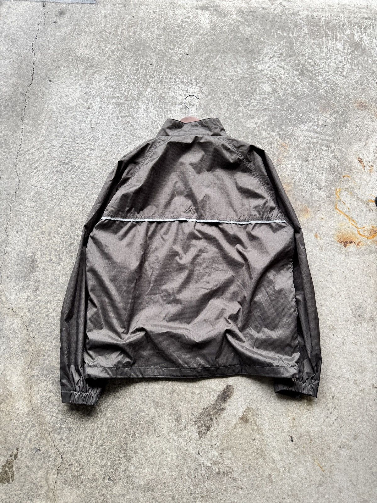 Japanese Brand × Stussy × Vintage Vintage Y2K stussy light rain zip up jacket Size US L / EU 52-54 / 3 - 4 Thumbnail
