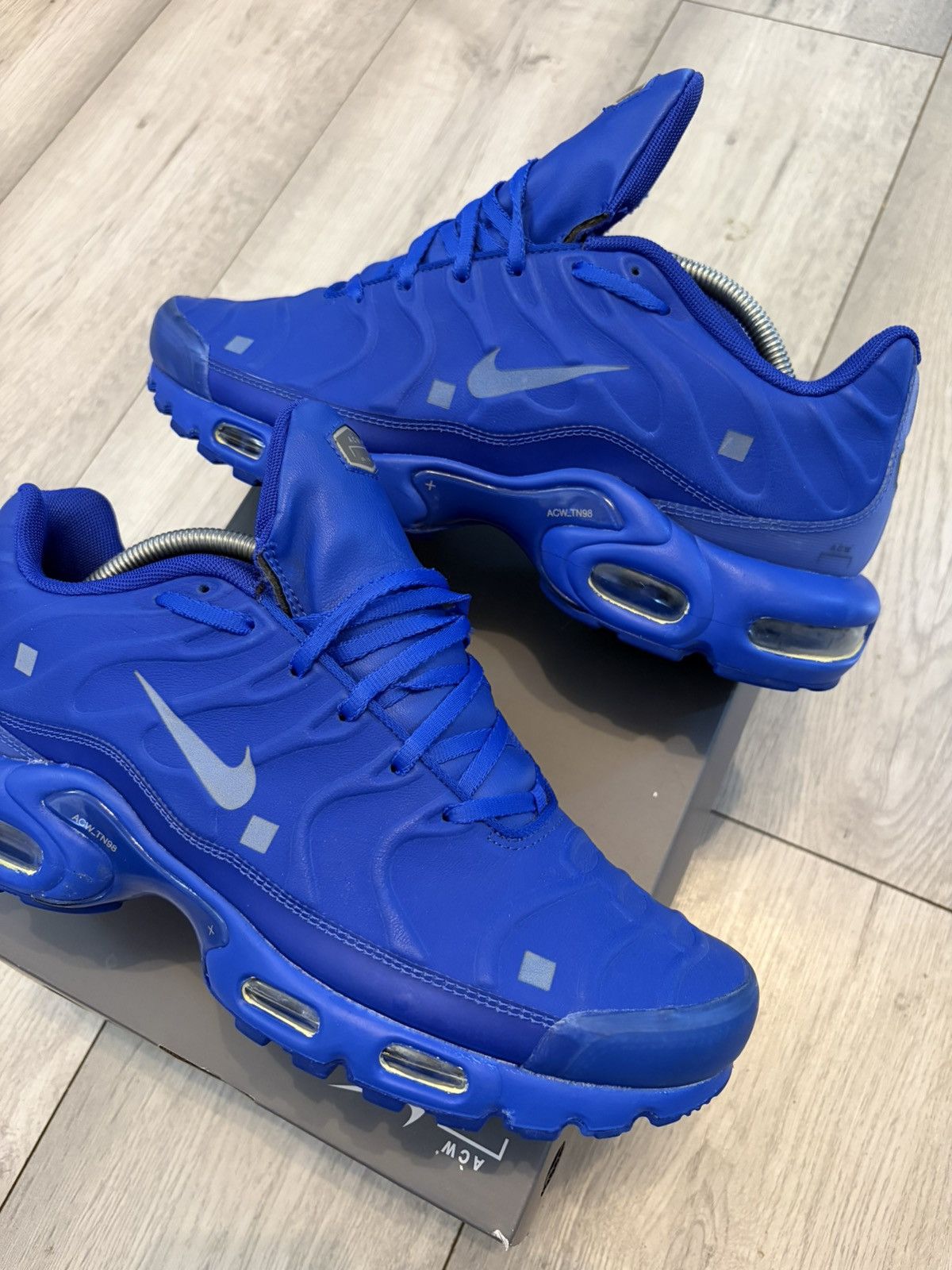 A-COLD-WALL* × Nike Nike x A-Cold-Wall Air Max Plus Tns House Blue - Size 9 UK Size US 10 / EU 43 - 3 Thumbnail