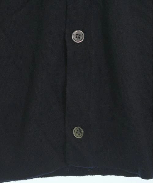 Comme des Garcons Homme Deux Sweater Cardigan Plain V-plain Button Up Wool Navy Blue Size US L / EU 52-54 / 3 - 4 Thumbnail