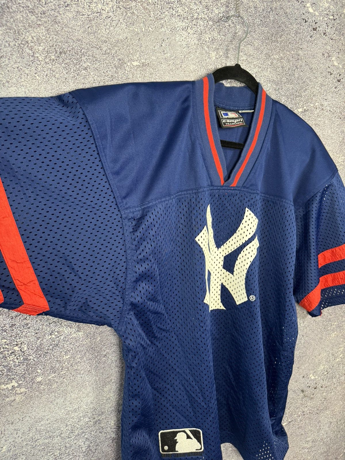 NFL × New York Yankees 90’s New York Yankees Campri Vintage Baseball Jersey Size US M / EU 48-50 / 2 - 10 Thumbnail