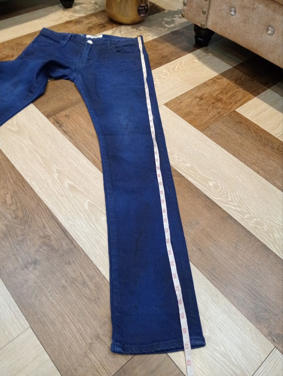 Vanquish VANQUISH JAPAN BLUE PAINTER STRETCH JEANS - SIZE 28 Size US 28 / EU 44 - 14 Thumbnail