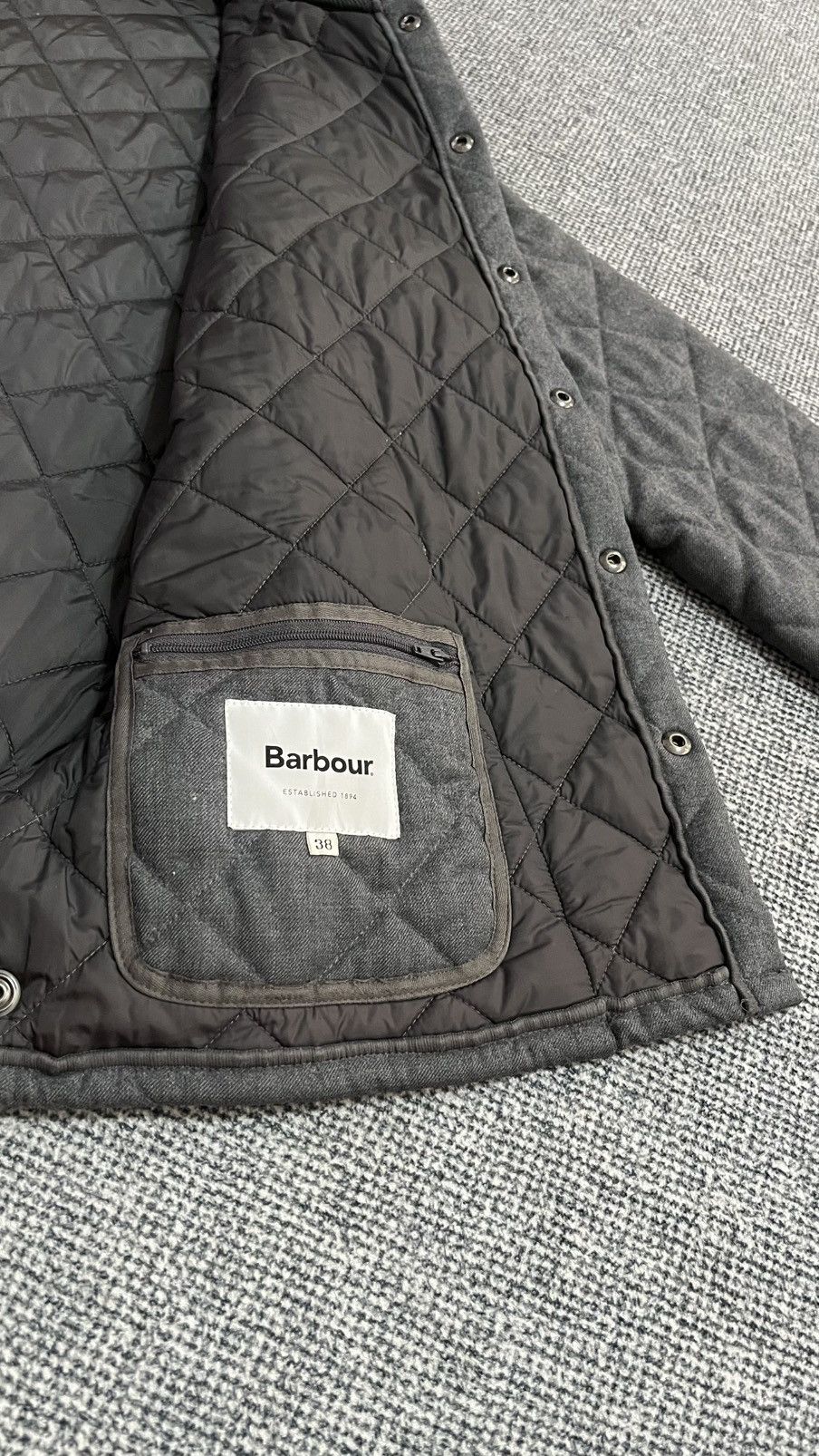 Barbour Vintage Barbour Quilted Jacket Size US L / EU 52-54 / 3 - 11 Thumbnail
